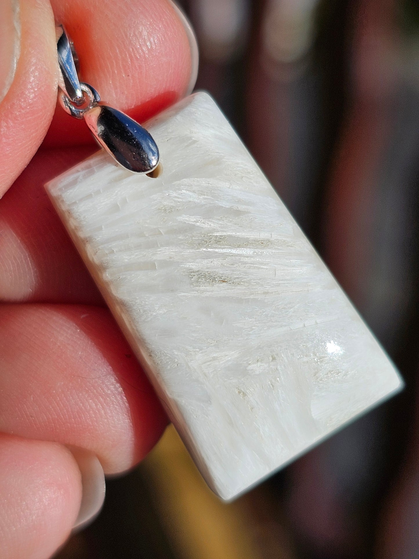 Pendentif en Scolécite n°6