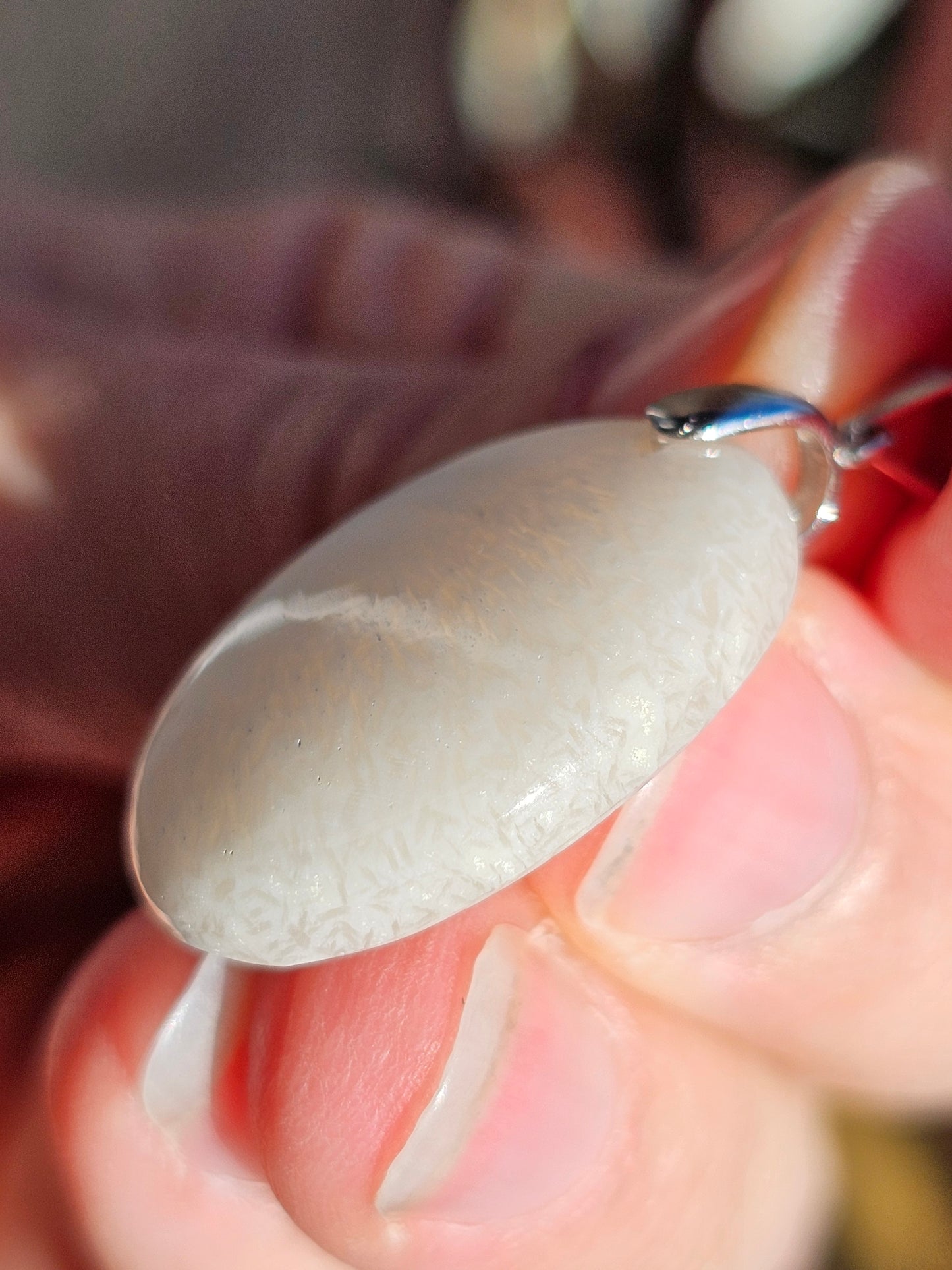 Pendentif en Scolécite n°7