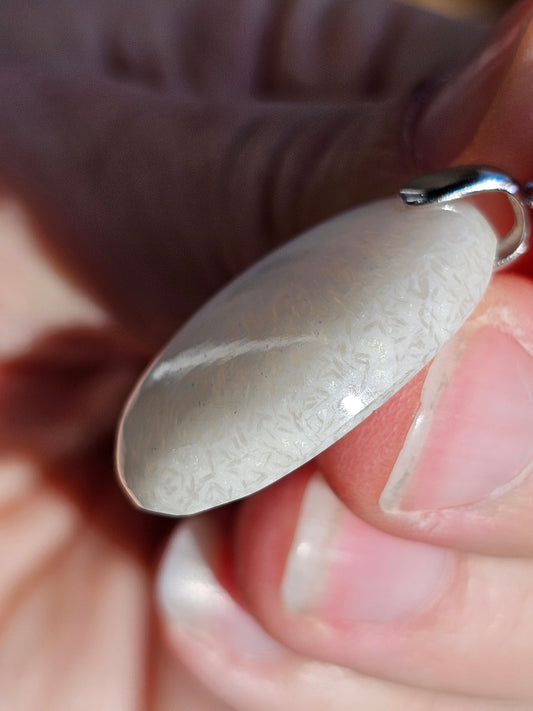 Pendentif en Scolécite n°7