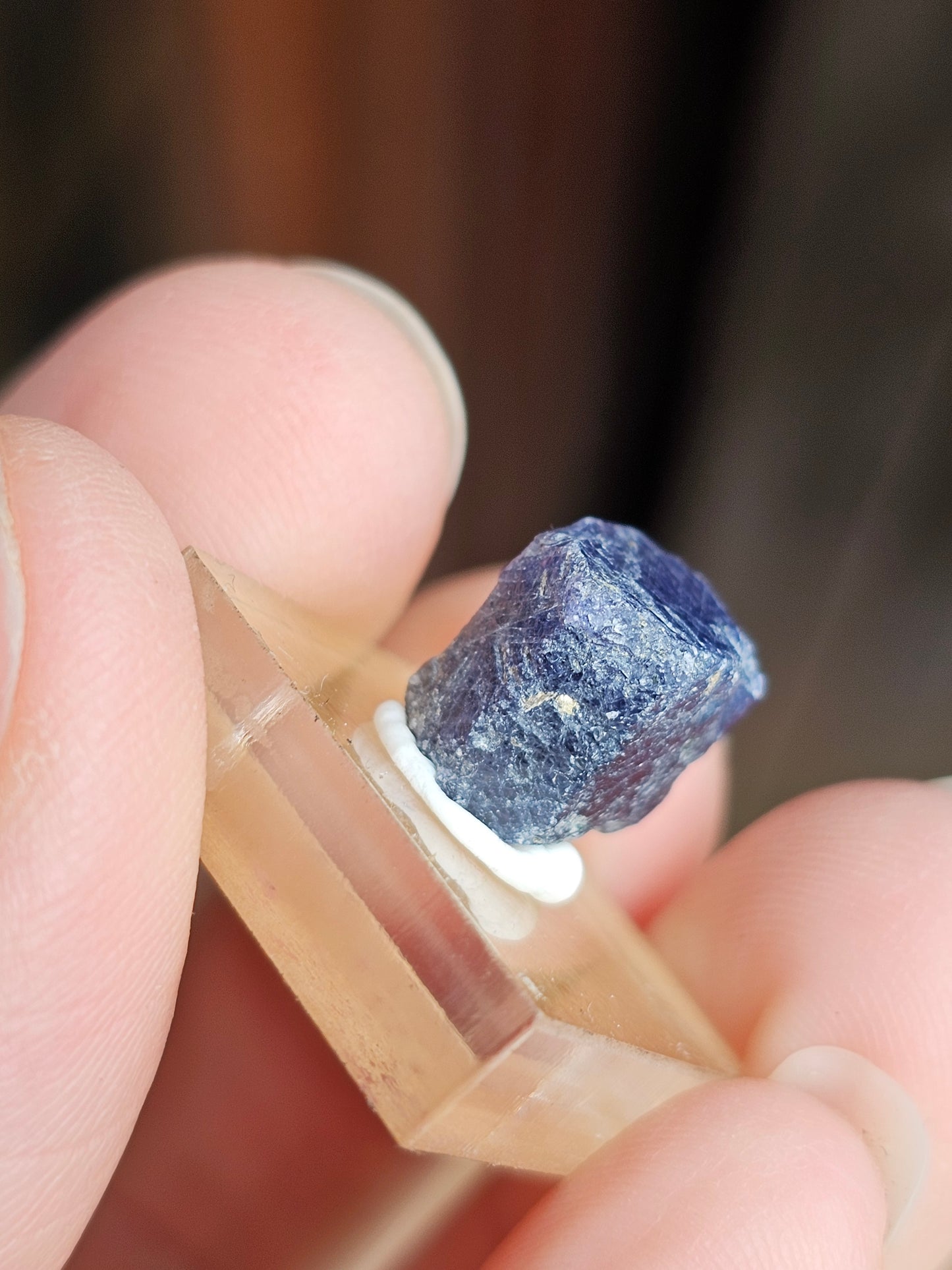 Saphir bleu brut n°9