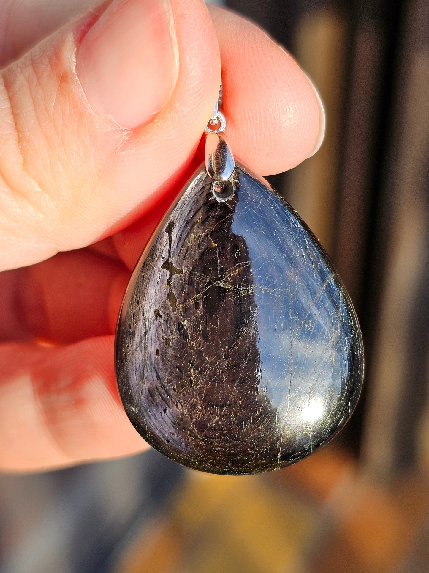 Pendentif en Hyperstène