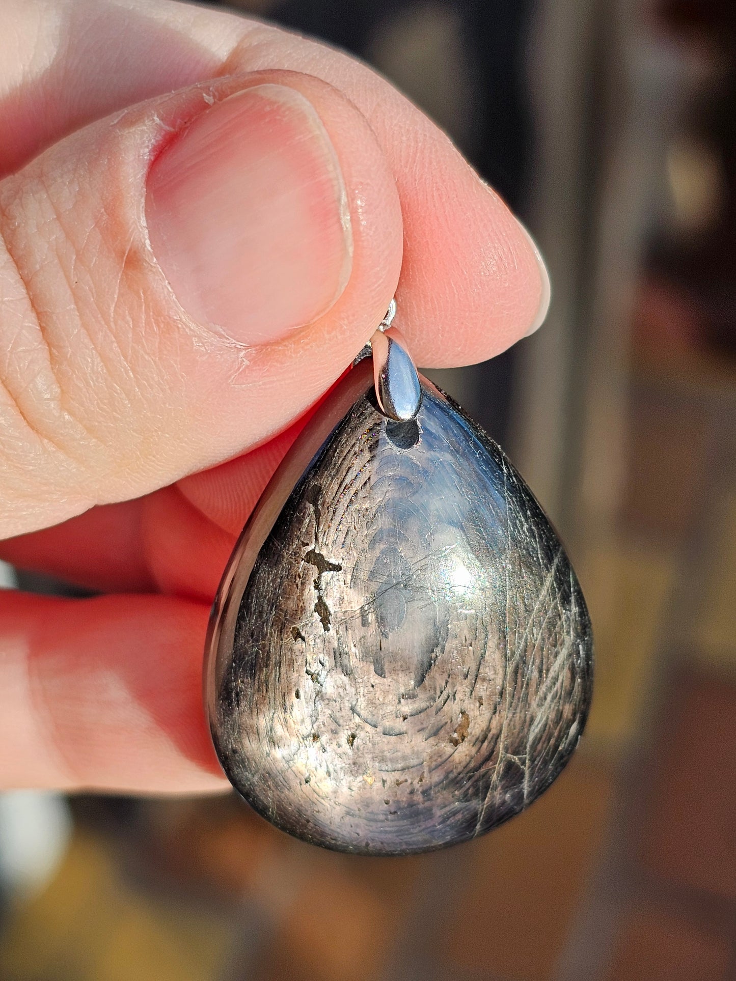Pendentif en Hyperstène