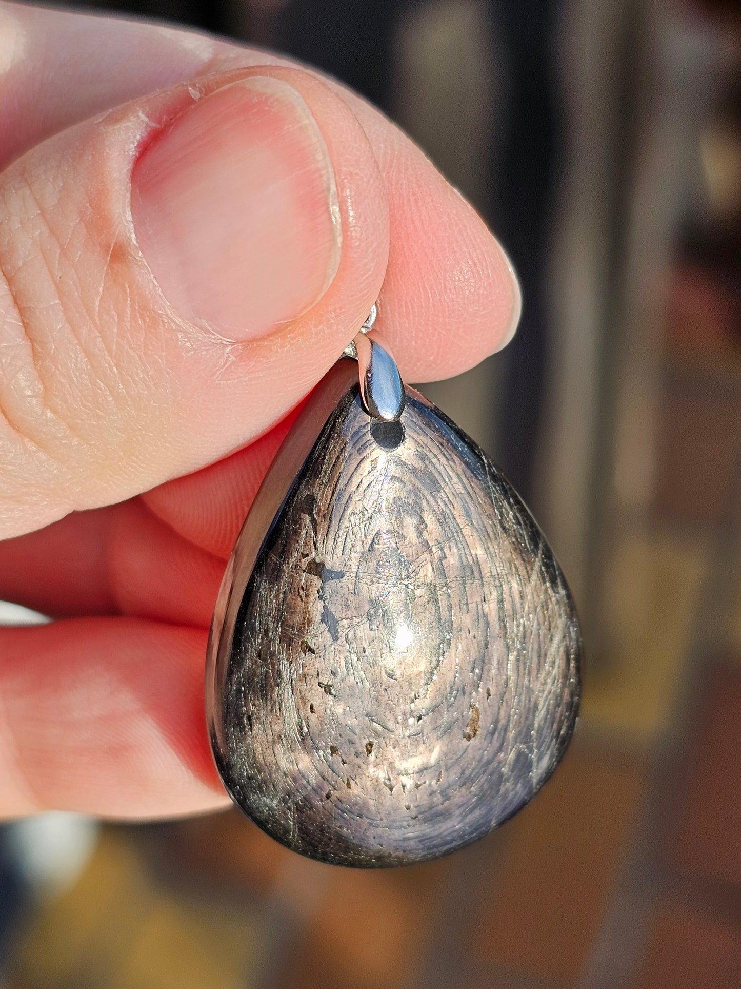 Pendentif en Hyperstène