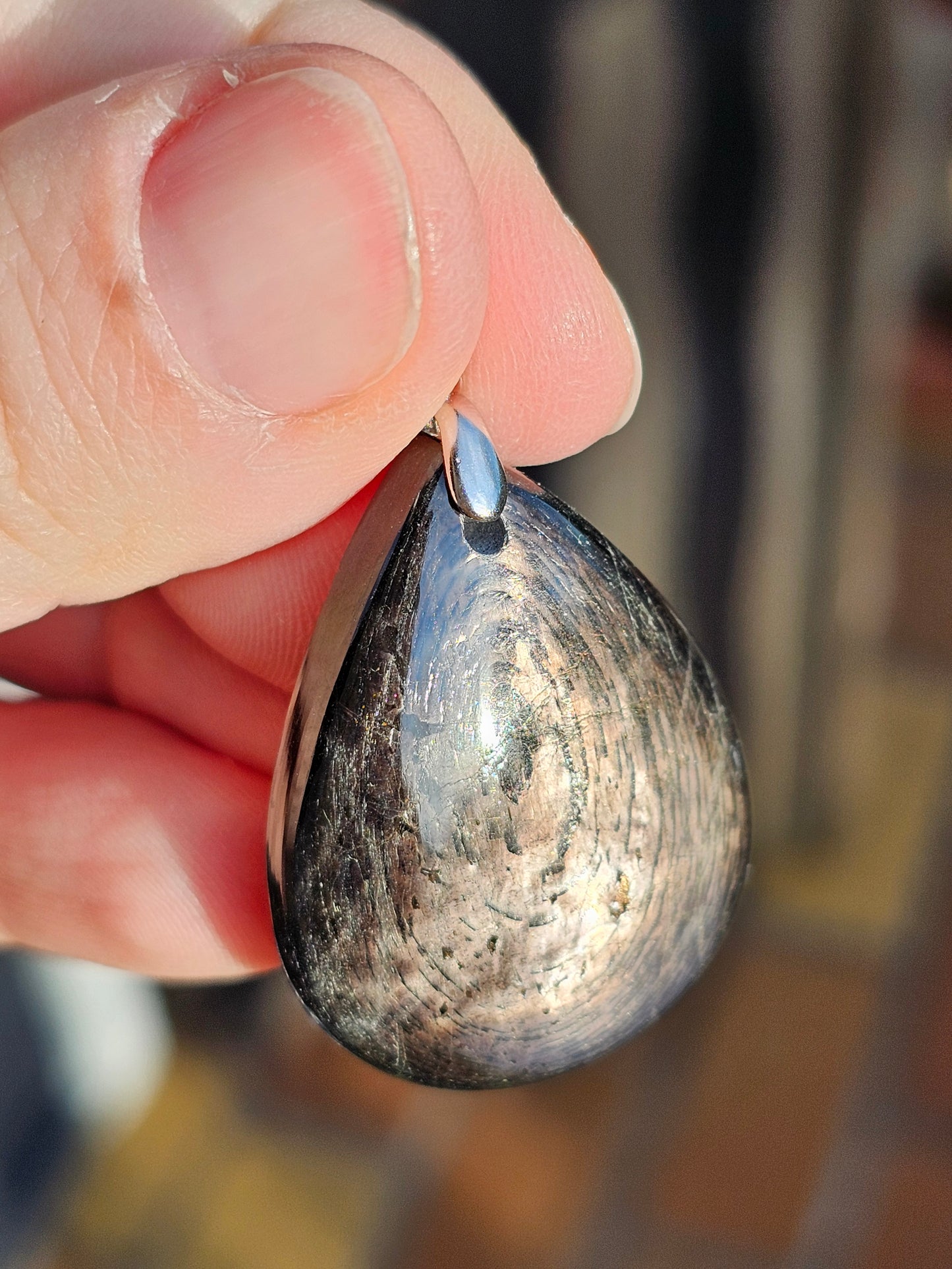 Pendentif en Hyperstène