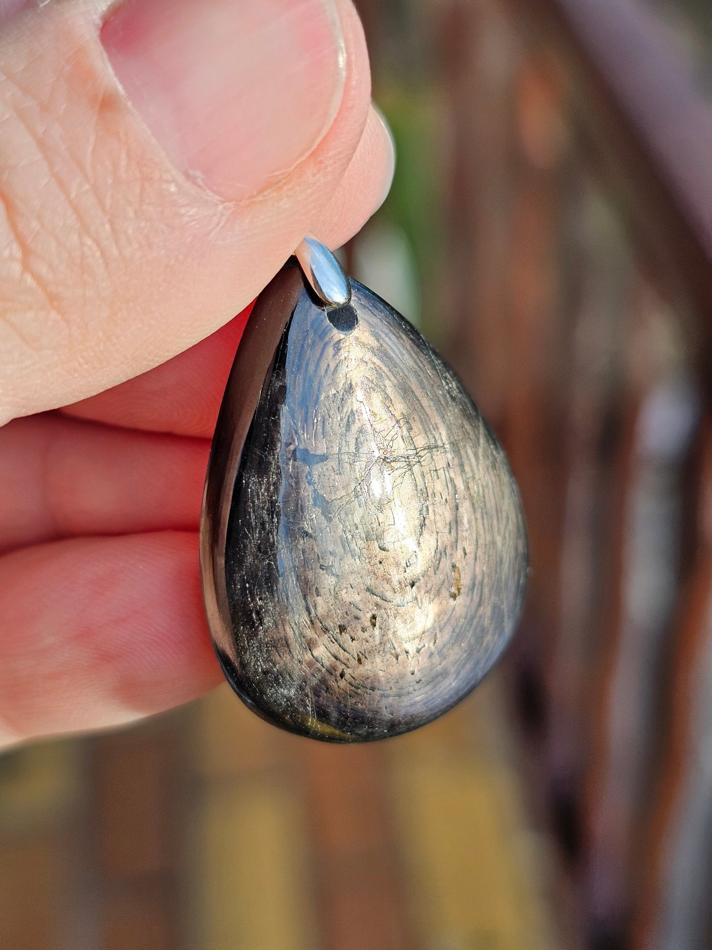 Pendentif en Hyperstène