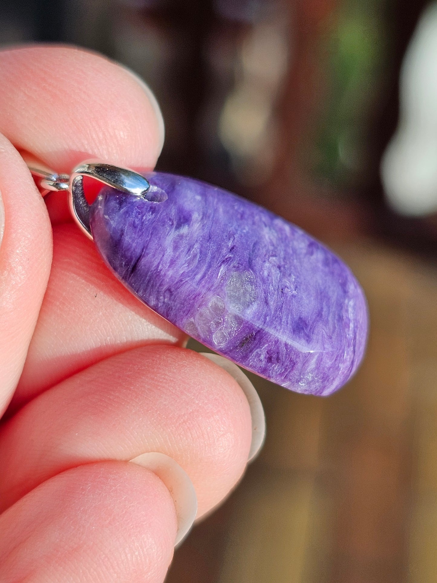 Pendentif en Charoïte n°3
