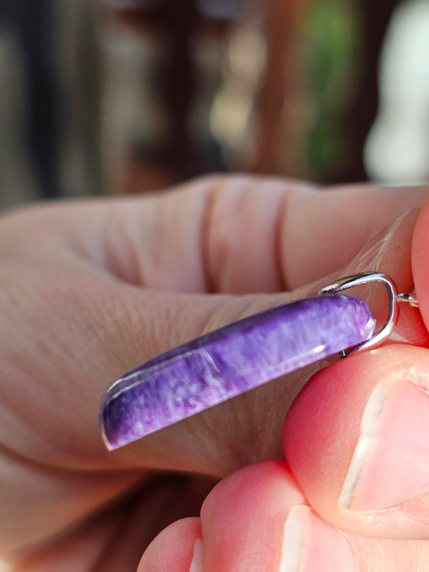 Pendentif en Charoïte n°3