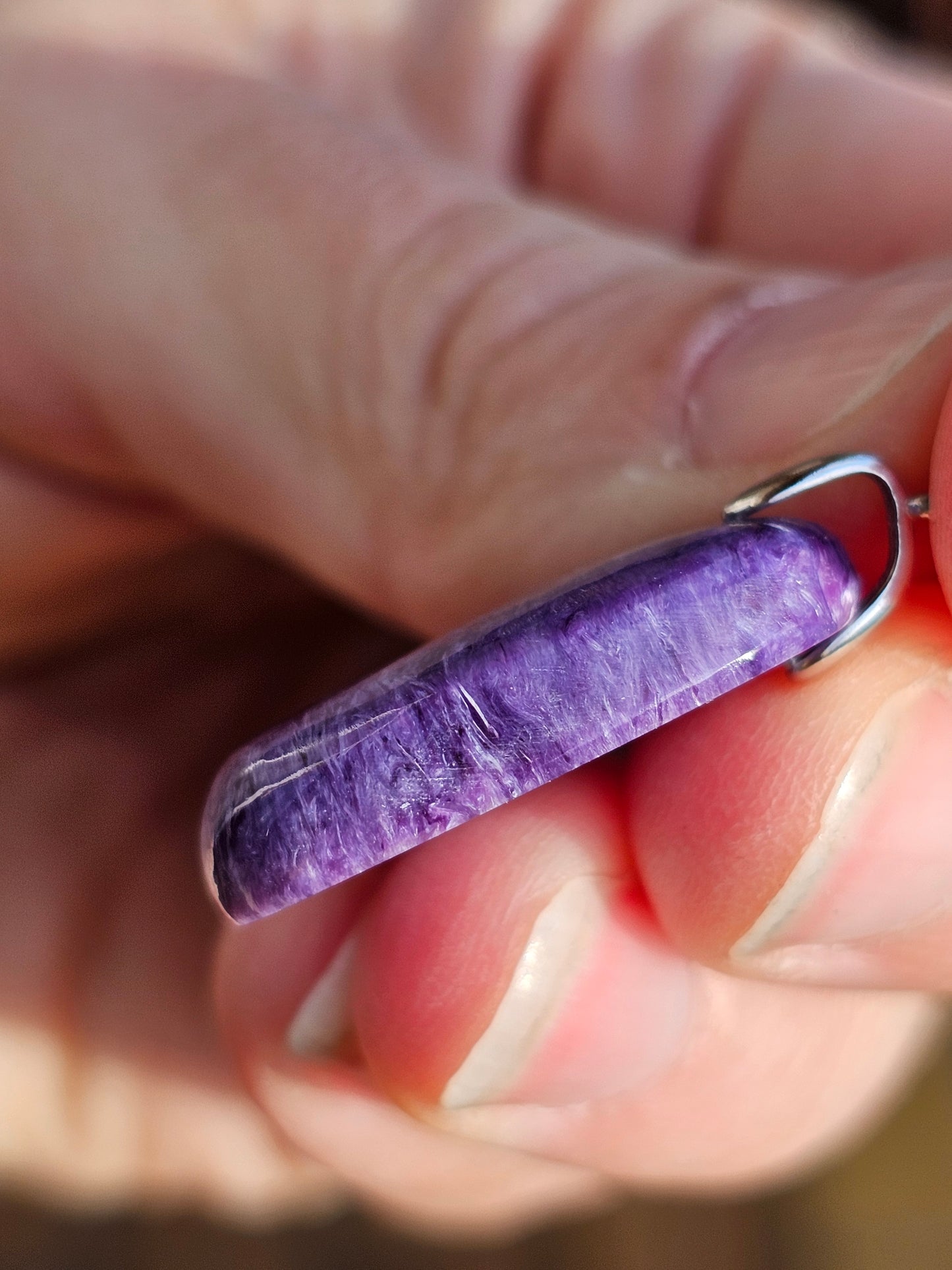 Pendentif en Charoïte n°3