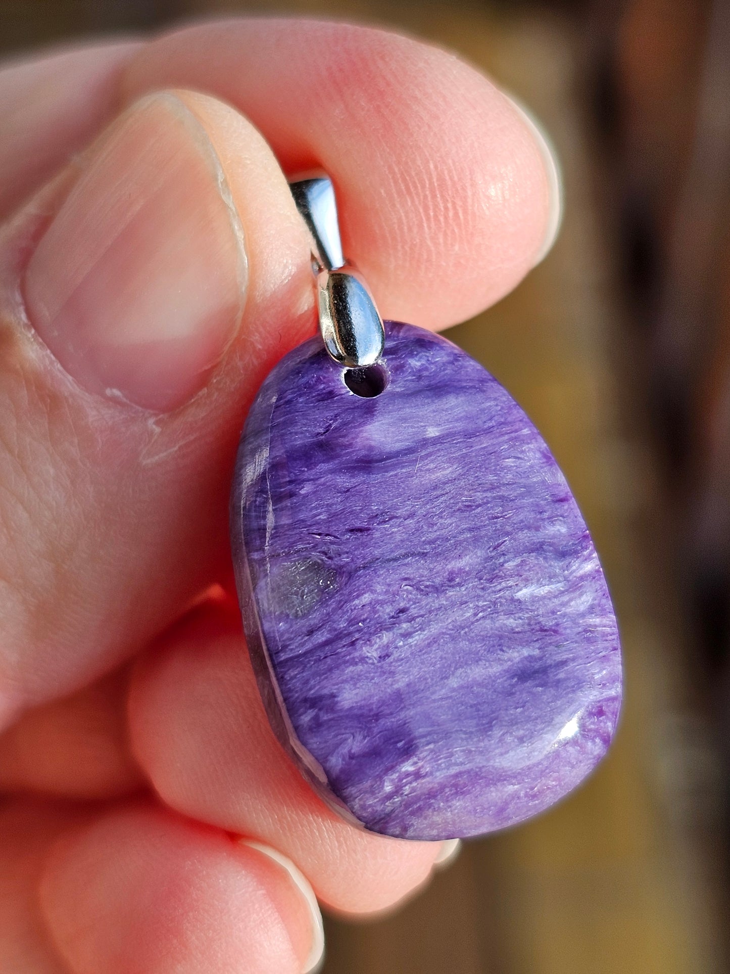 Pendentif en Charoïte n°3