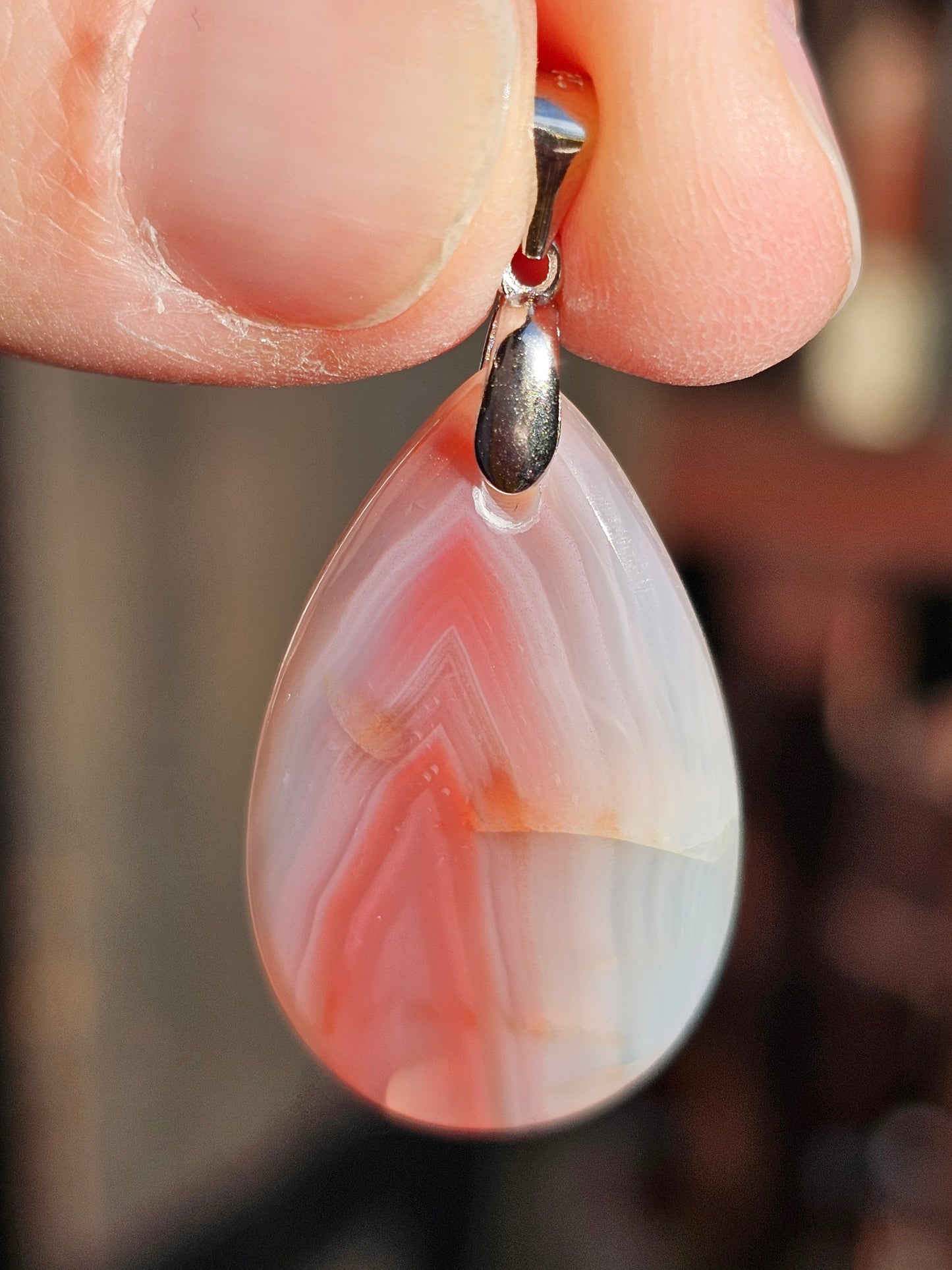 Pendentif en Agate Swazi n°7