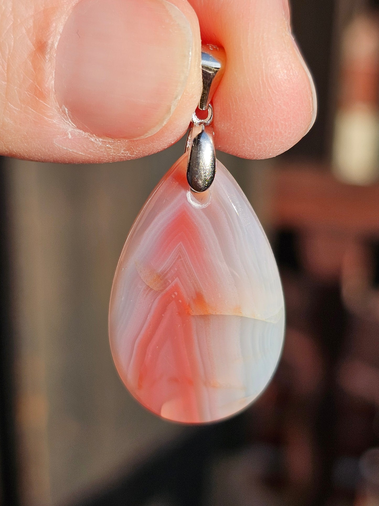 Pendentif en Agate Swazi n°7