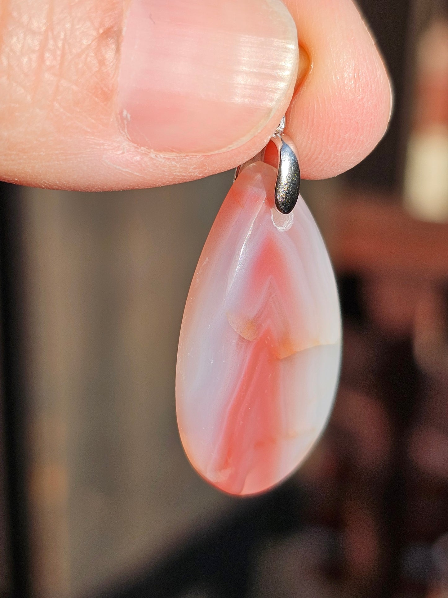 Pendentif en Agate Swazi n°7