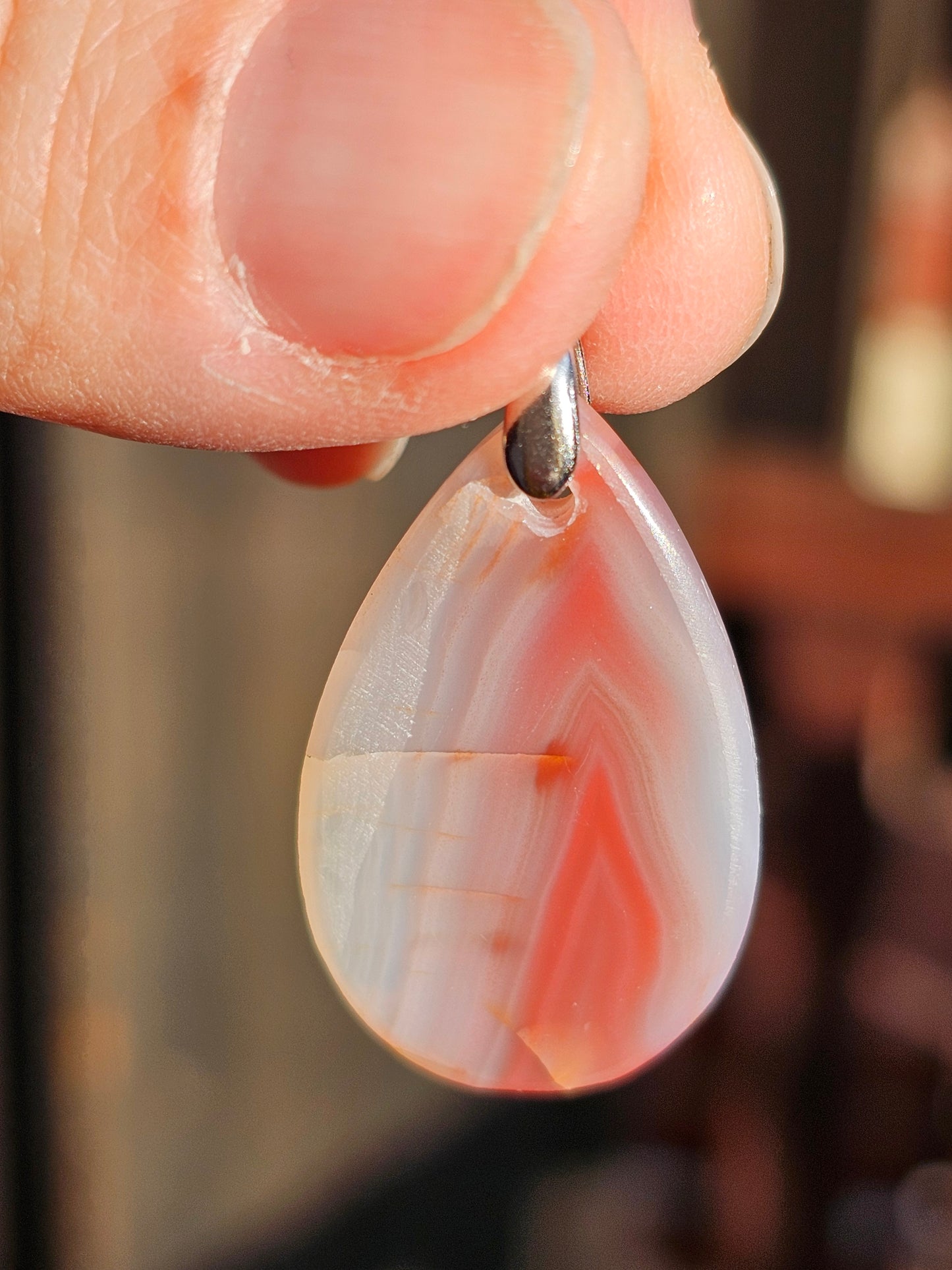Pendentif en Agate Swazi n°7