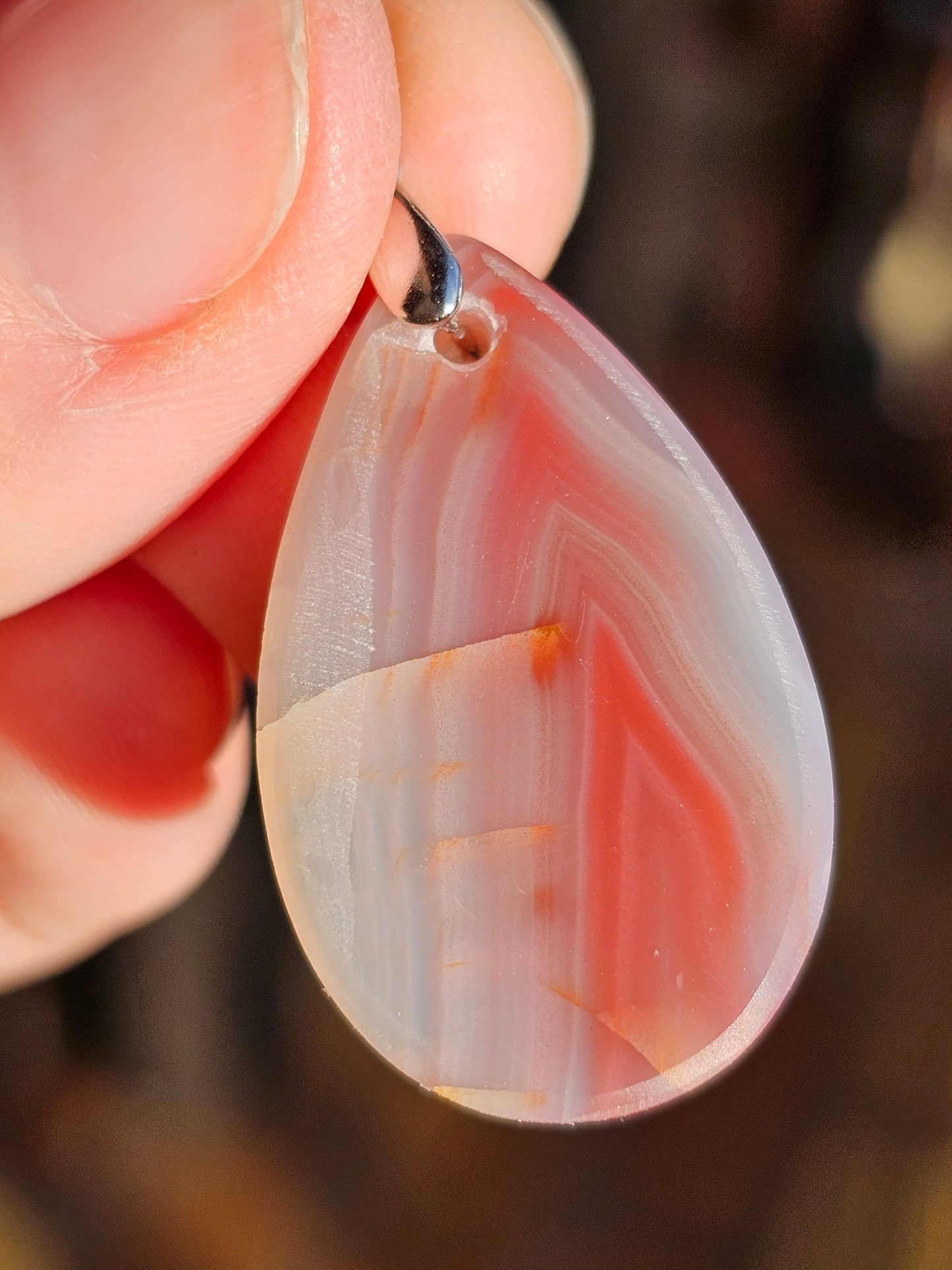 Pendentif en Agate Swazi n°7