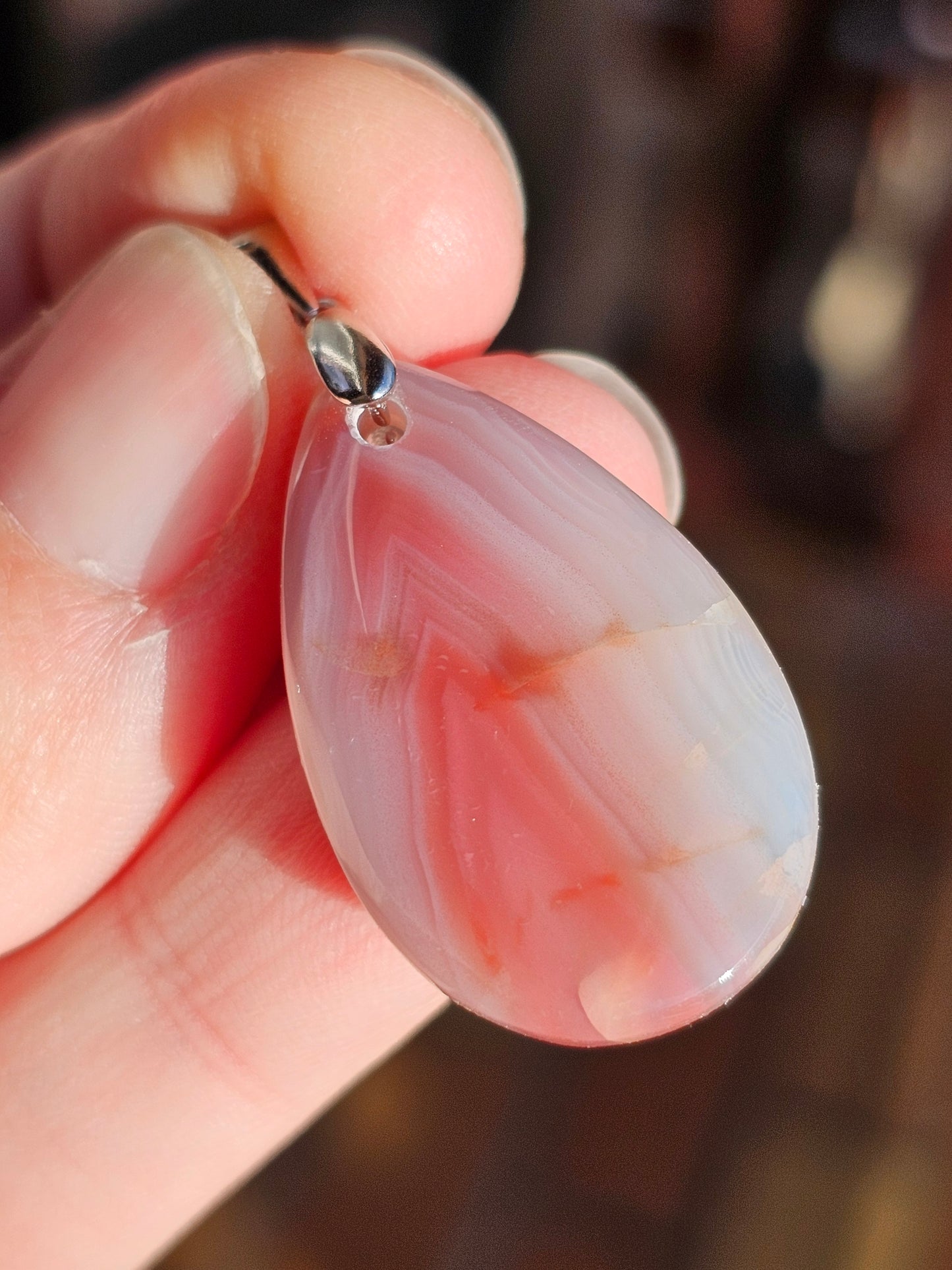 Pendentif en Agate Swazi n°7