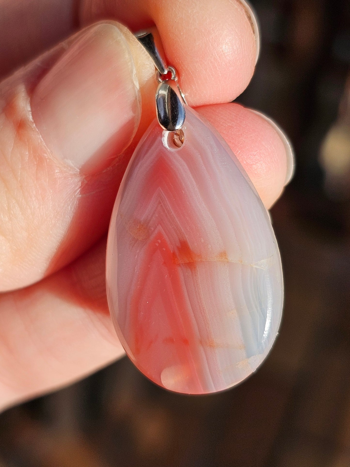 Pendentif en Agate Swazi n°7