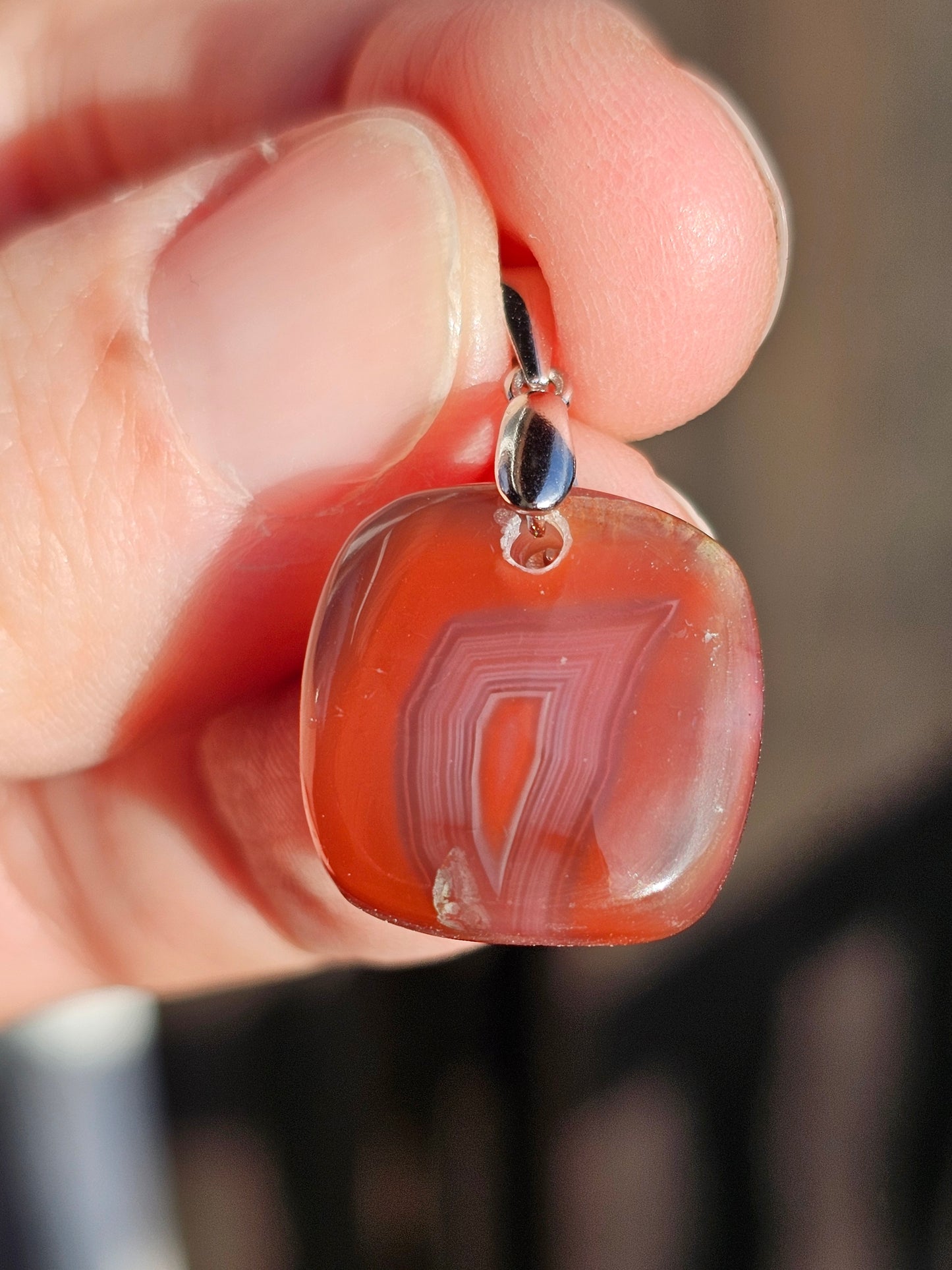 Pendentif en Agate Swazi n°8