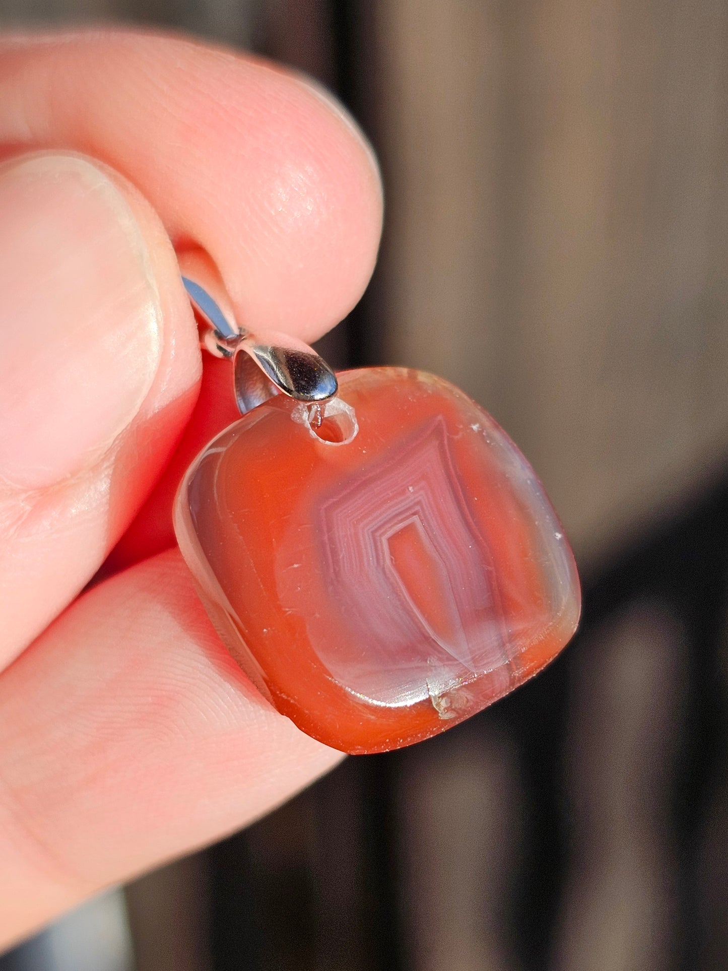 Pendentif en Agate Swazi n°8