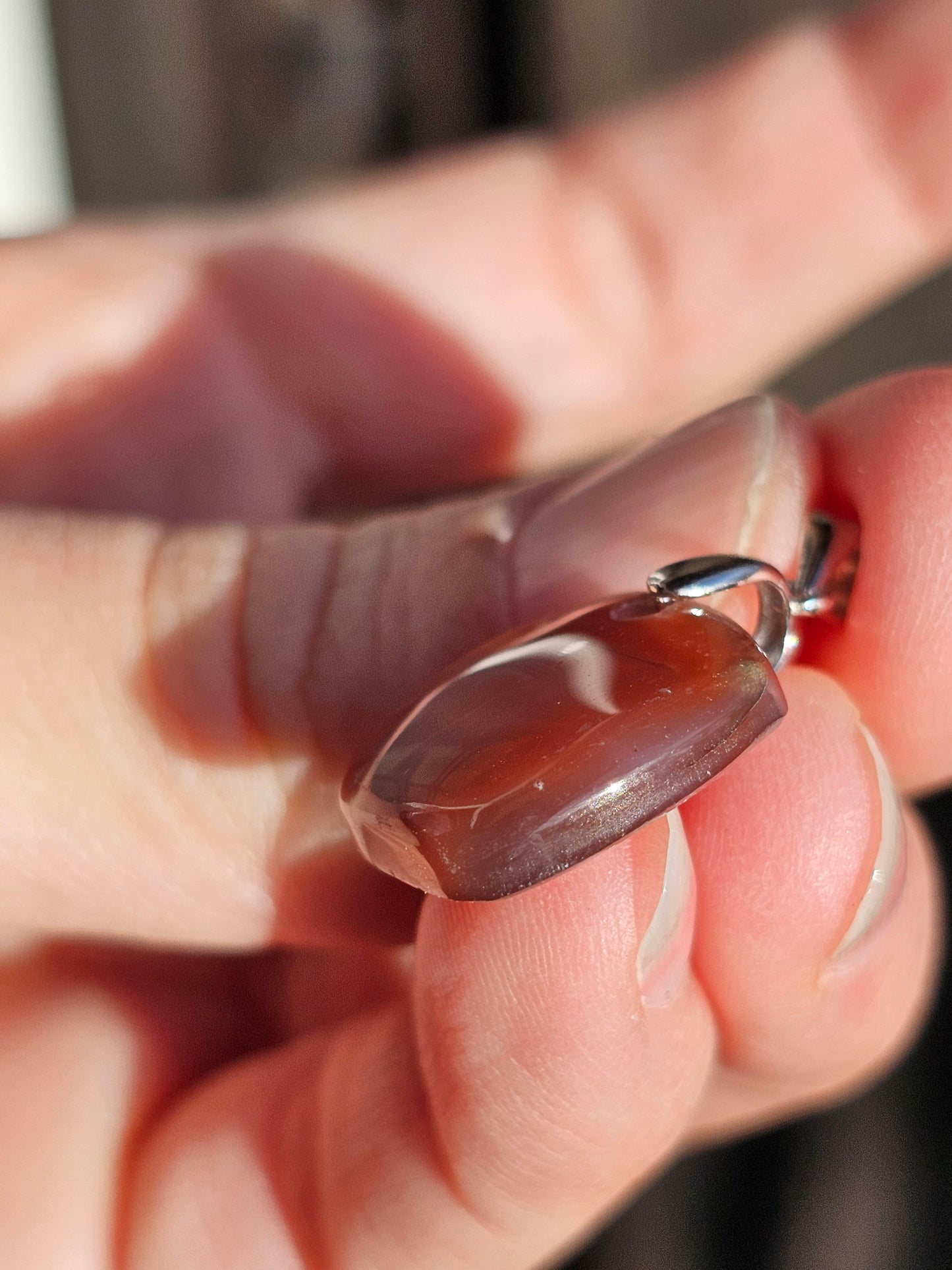 Pendentif en Agate Swazi n°8
