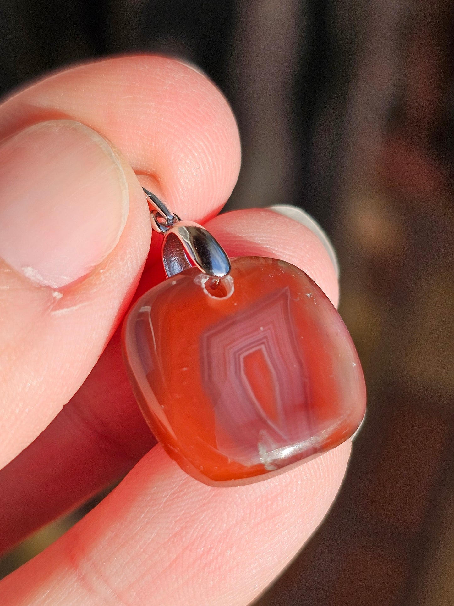 Pendentif en Agate Swazi n°8
