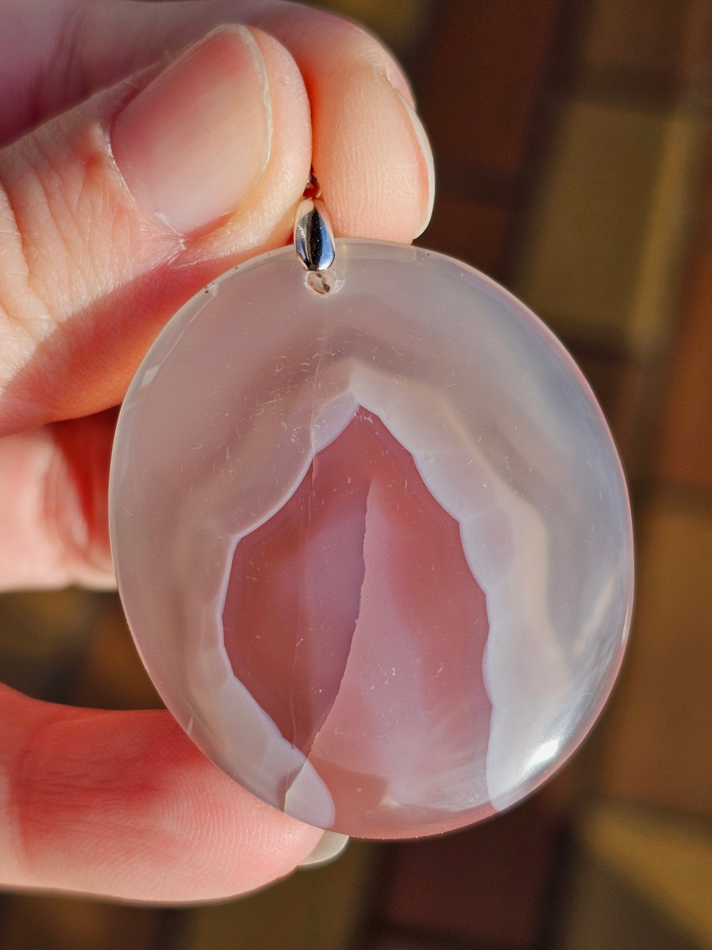 Pendentif en Agate Swazi n°9
