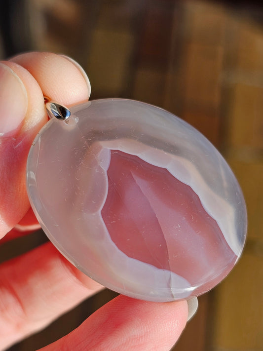 Pendentif en Agate Swazi n°9