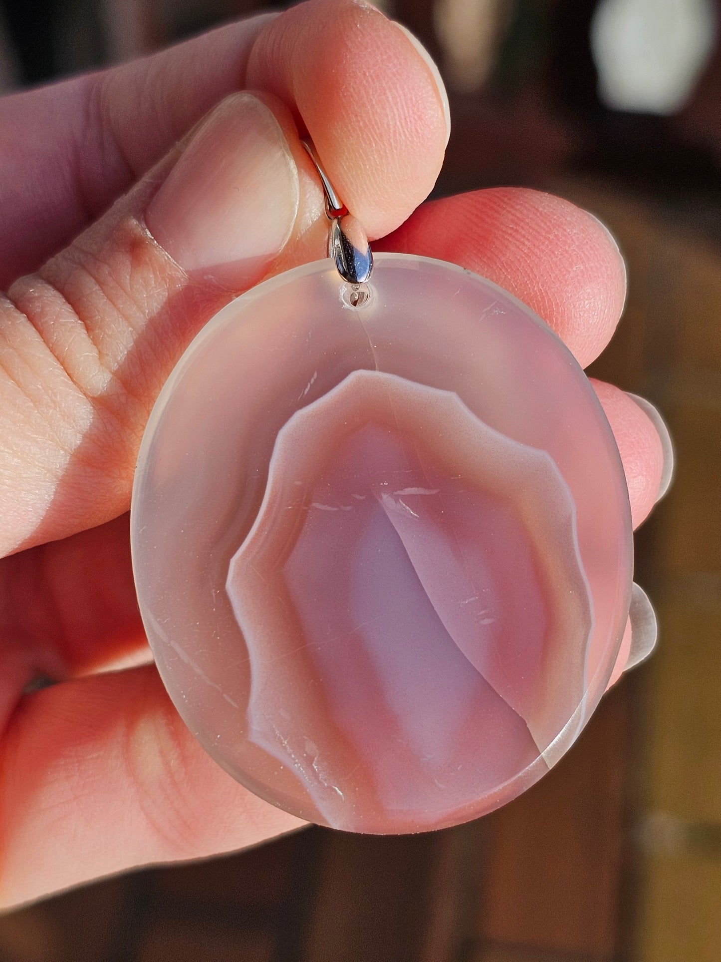 Pendentif en Agate Swazi n°9