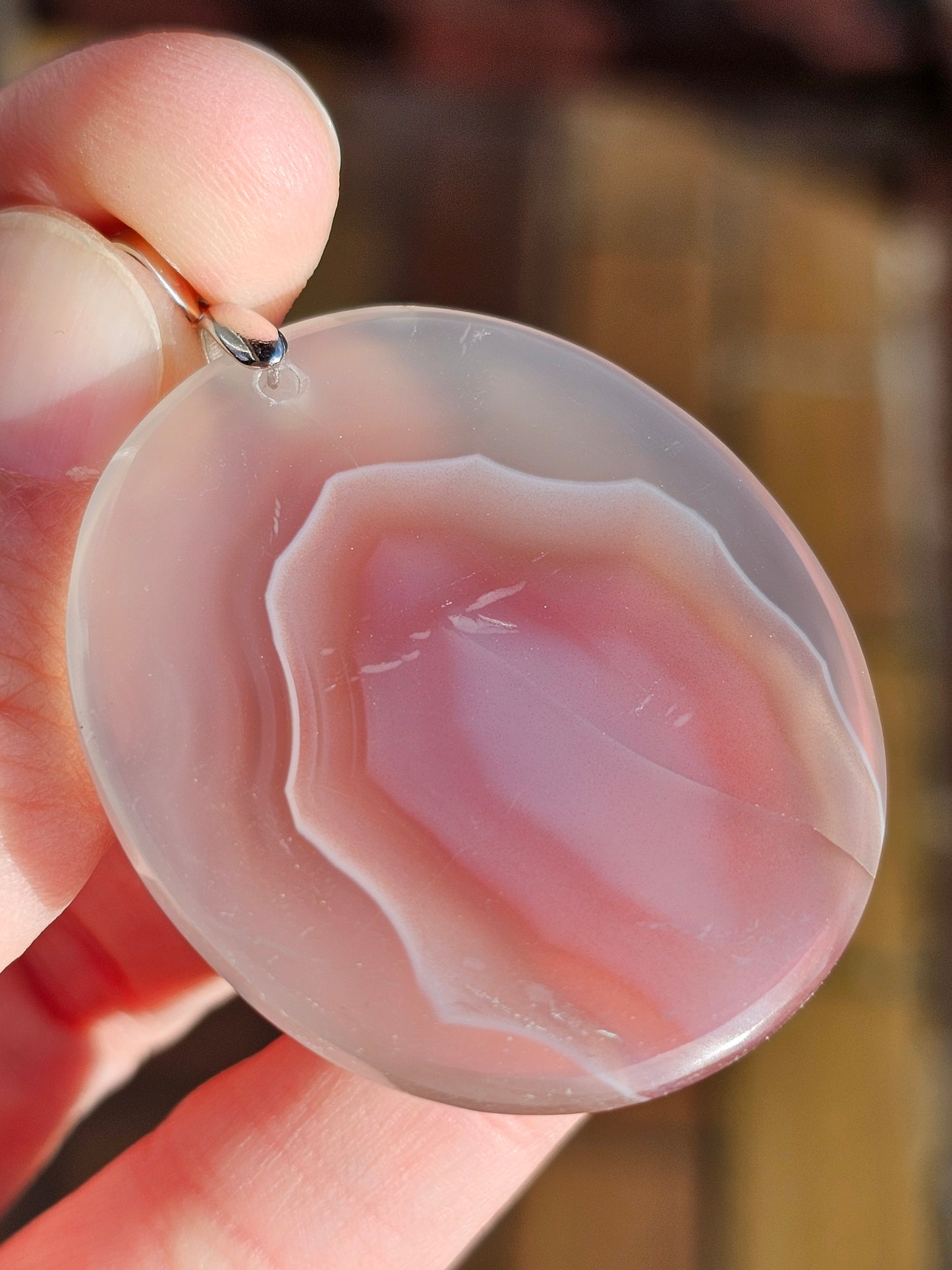 Pendentif en Agate Swazi n°9