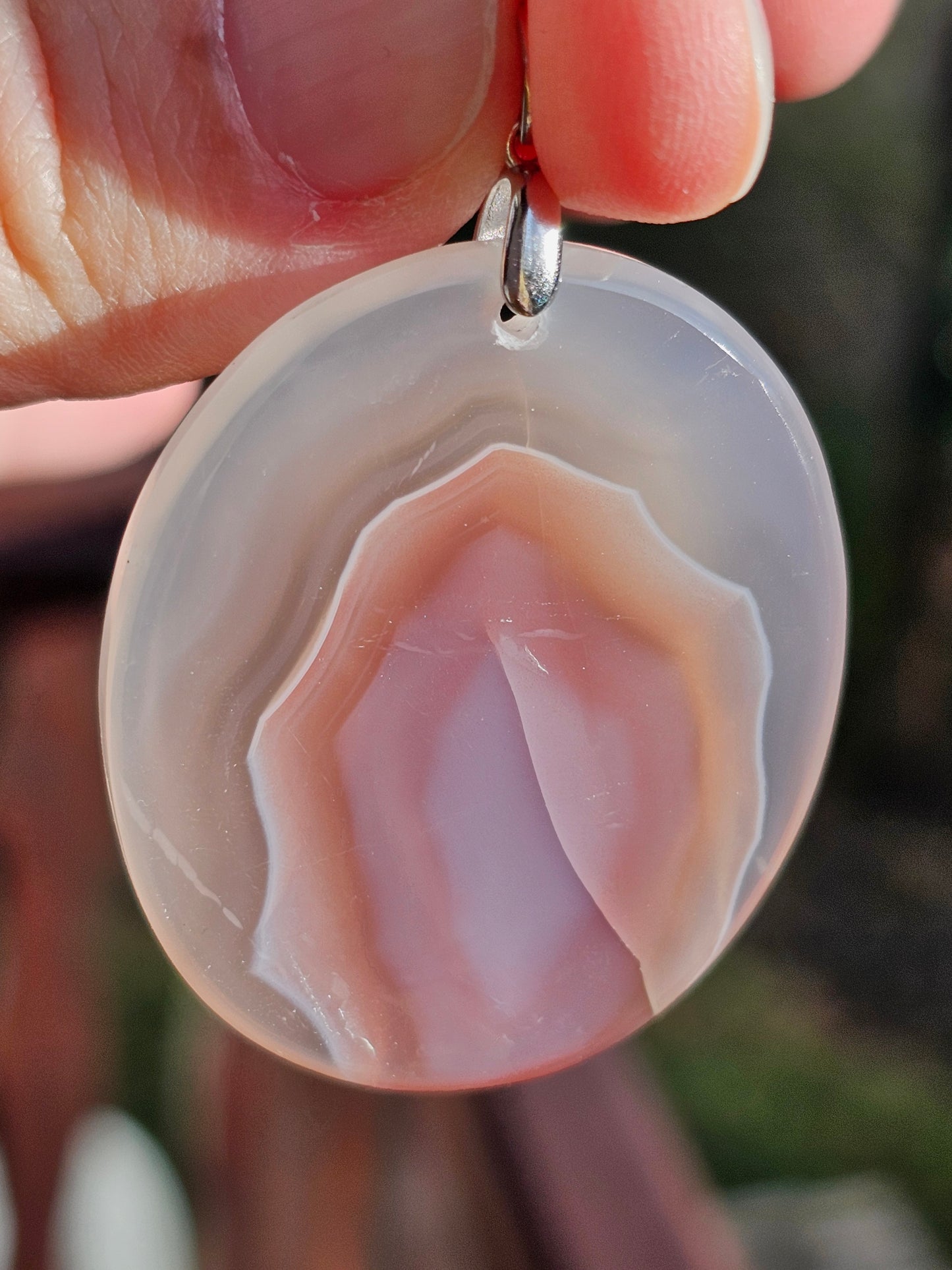 Pendentif en Agate Swazi n°9