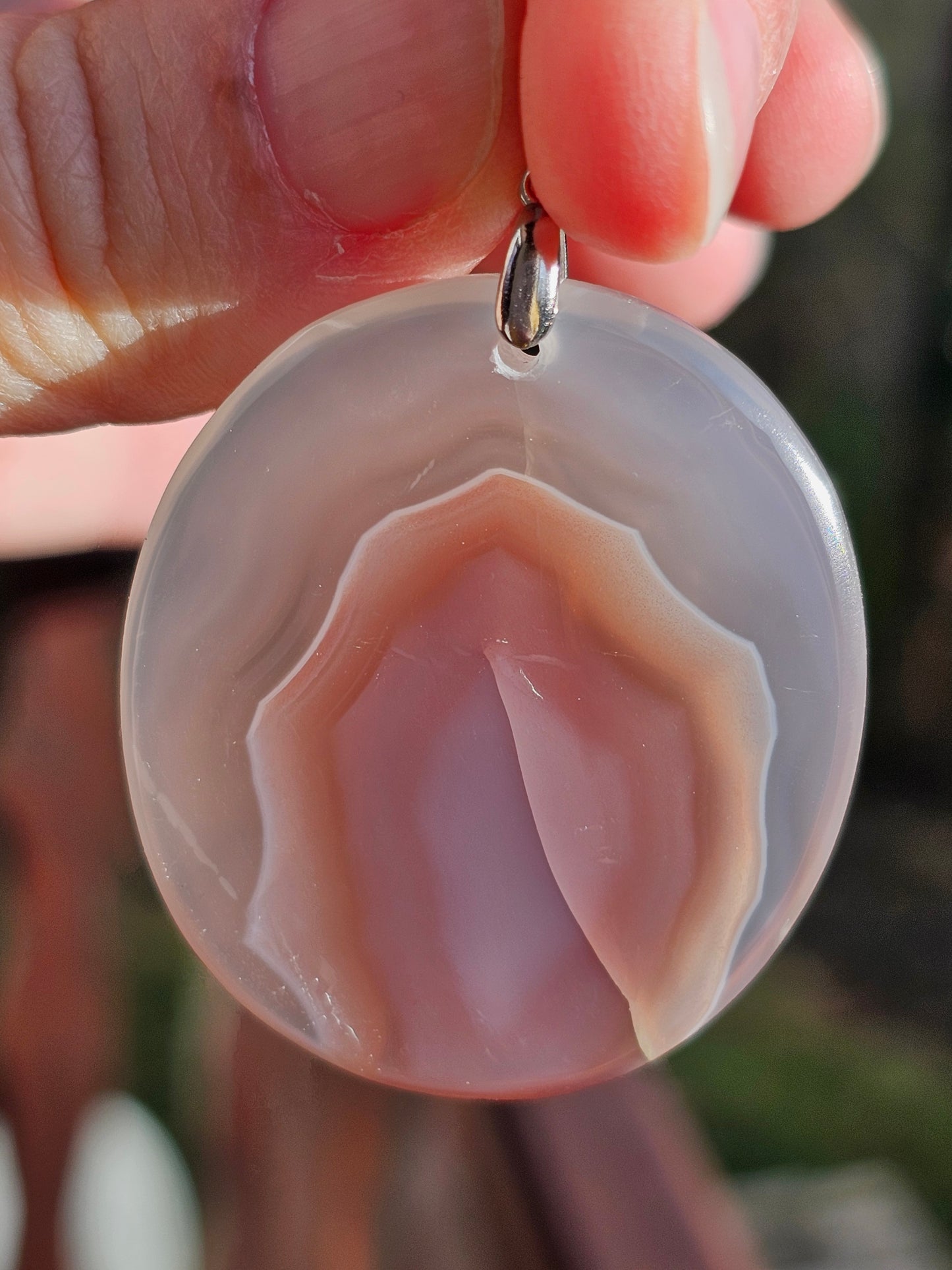 Pendentif en Agate Swazi n°9