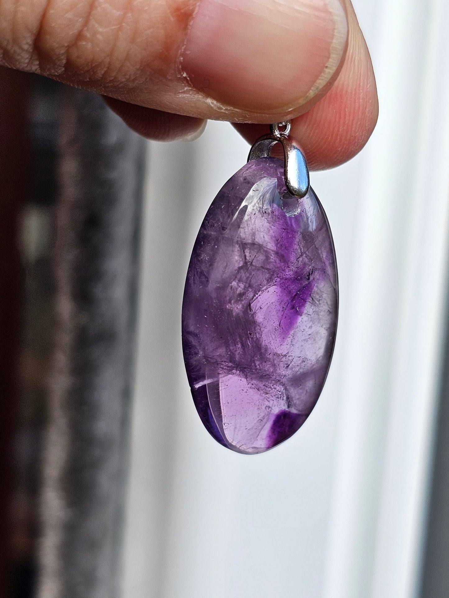 Pendentif Améthyste zonée AM8