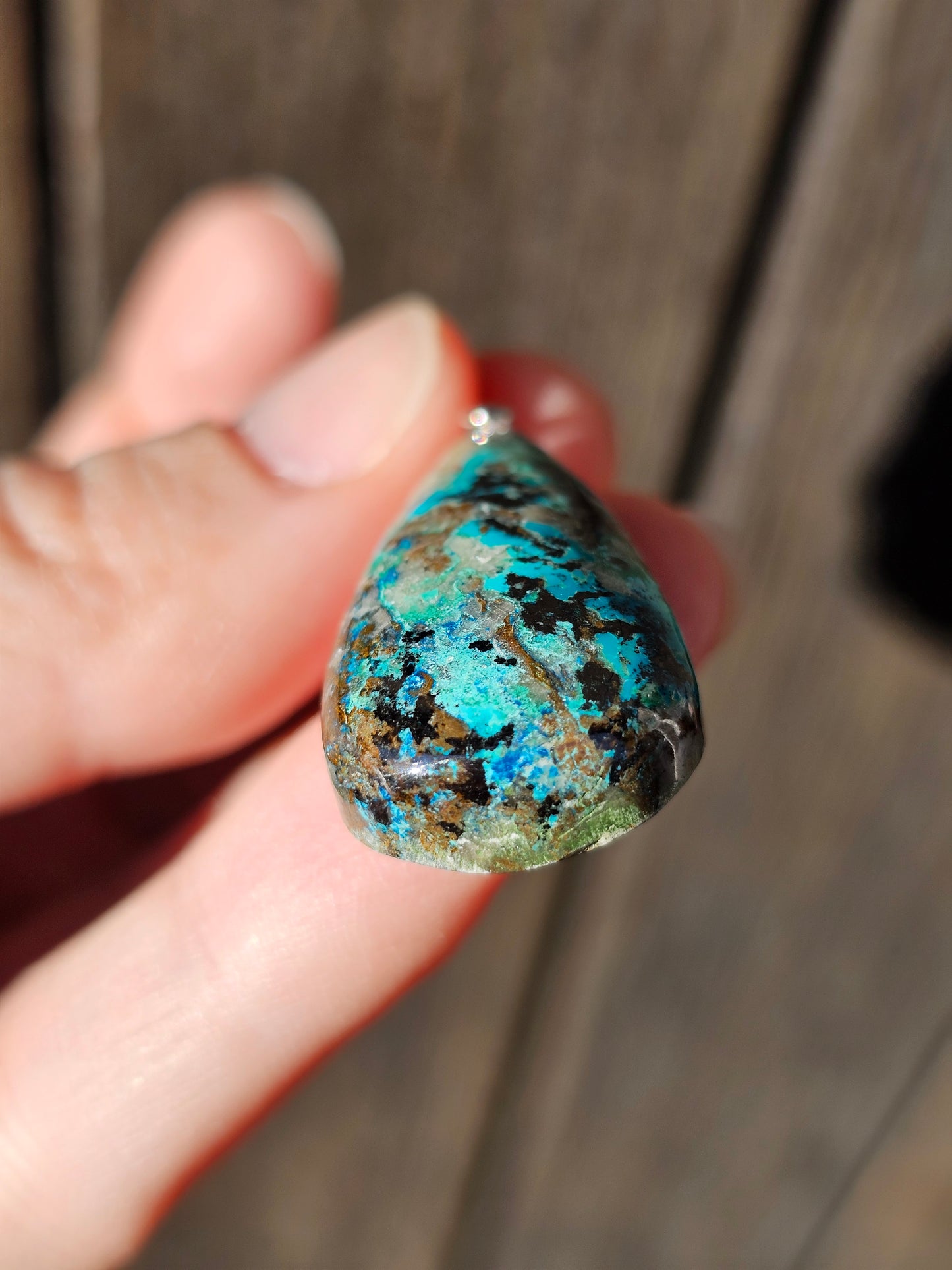 Pendentif en Chrysocolle n°4