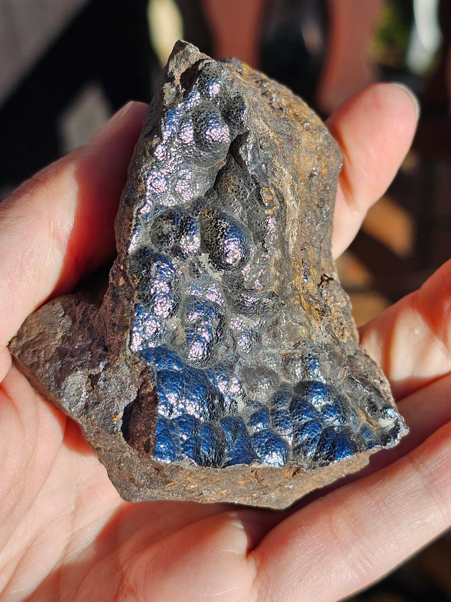Hématite botryoïdale brute H2