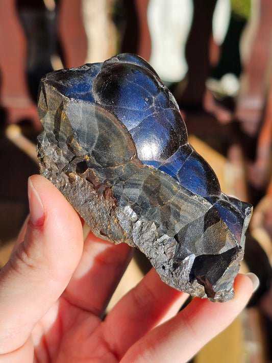 Hématite botryoïdale brute H3