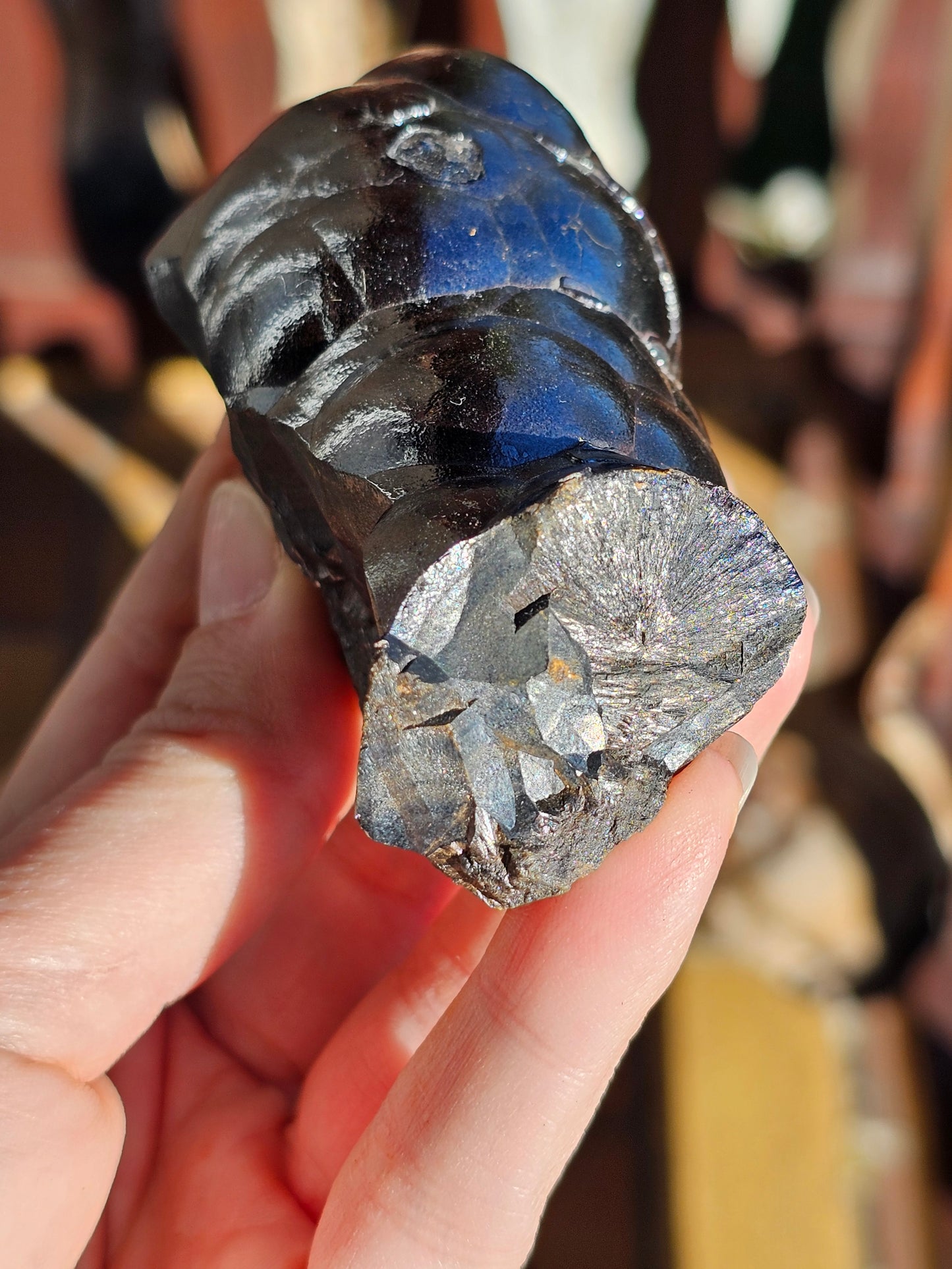 Hématite botryoïdale brute H3