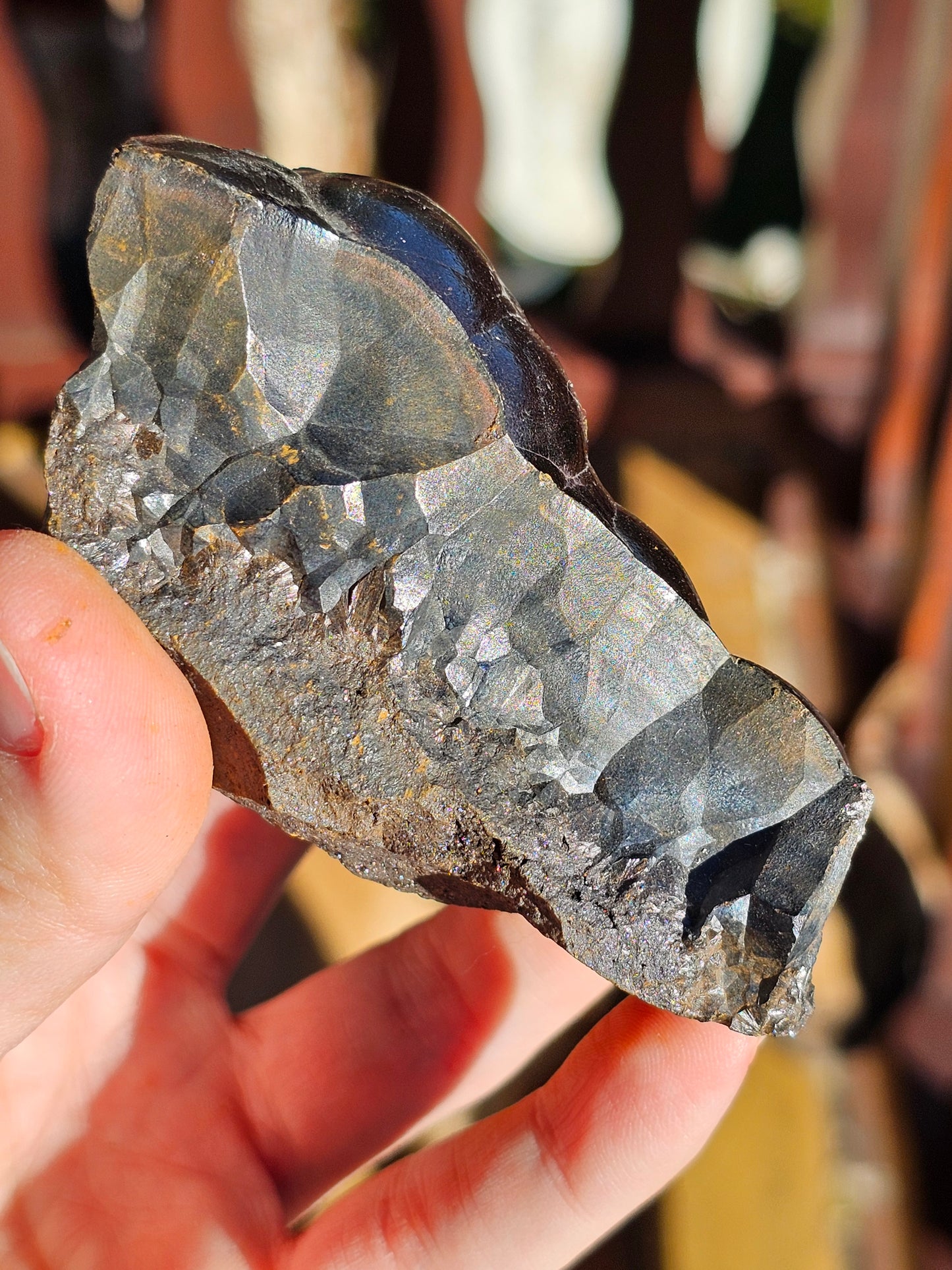 Hématite botryoïdale brute H3