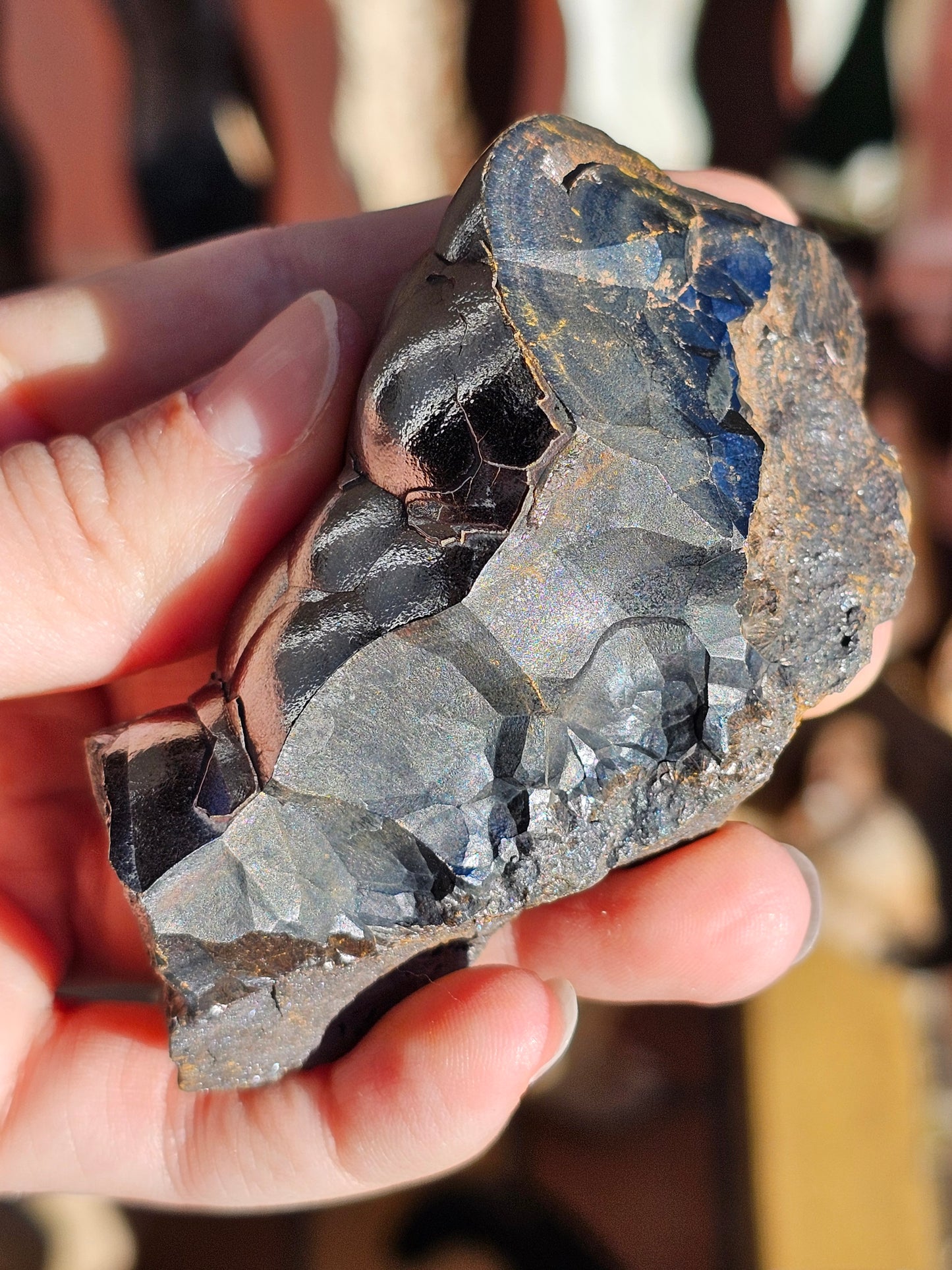Hématite botryoïdale brute H3