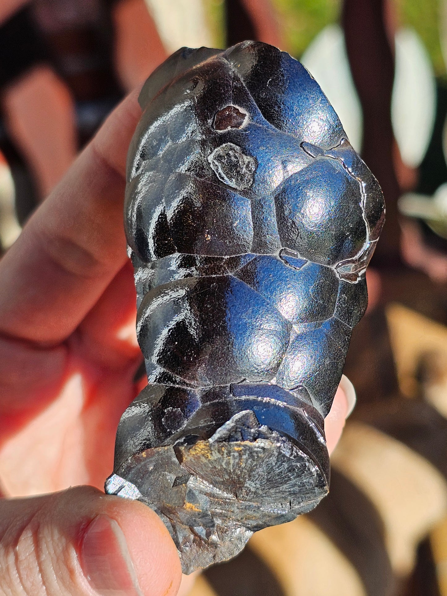 Hématite botryoïdale brute H3