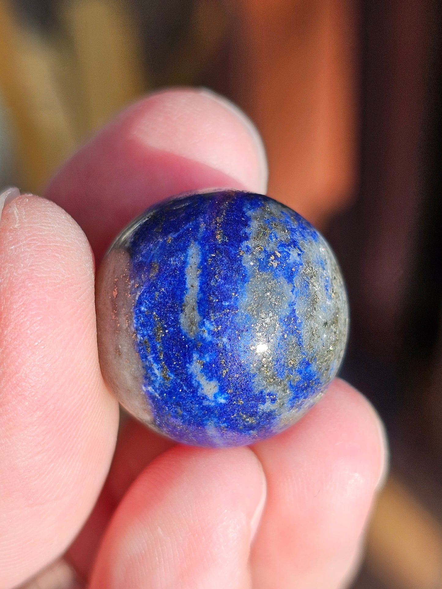 Petite sphère en Lapis Lazuli LL1