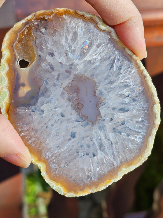 Tranche d'Agate du Brésil F