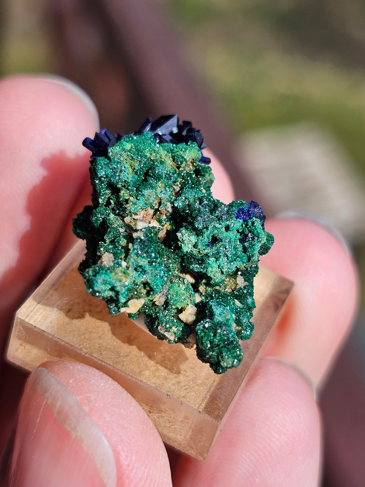 Azurite Malachite du Maroc AZ2