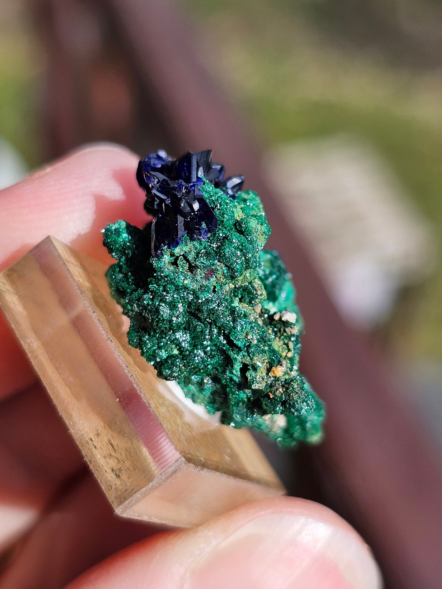 Azurite Malachite du Maroc AZ2