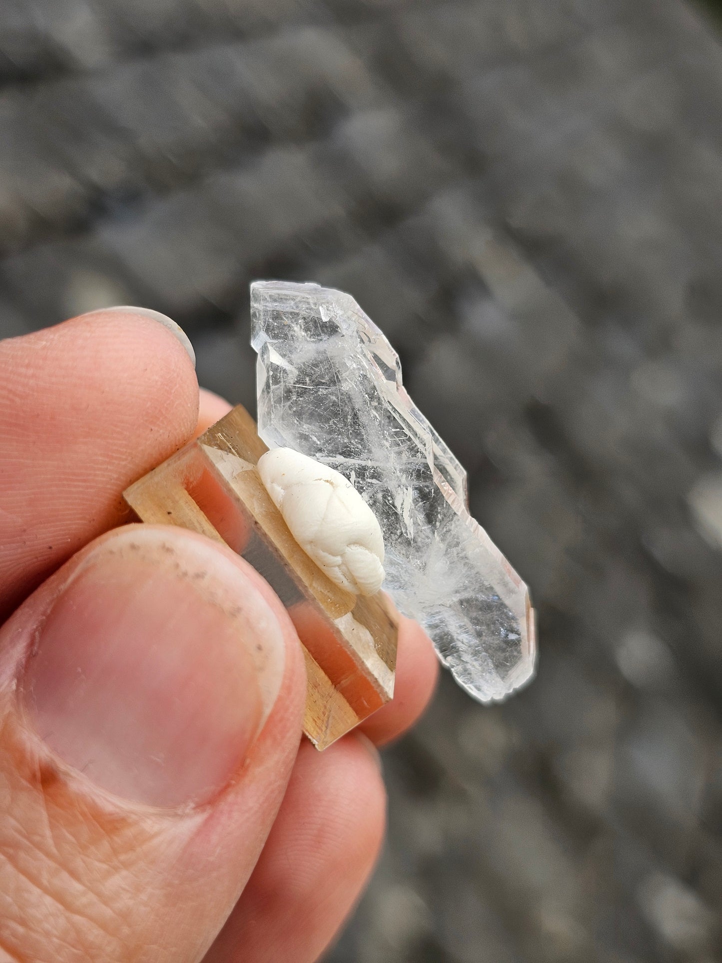 Quartz à âme du Pakistan n°39