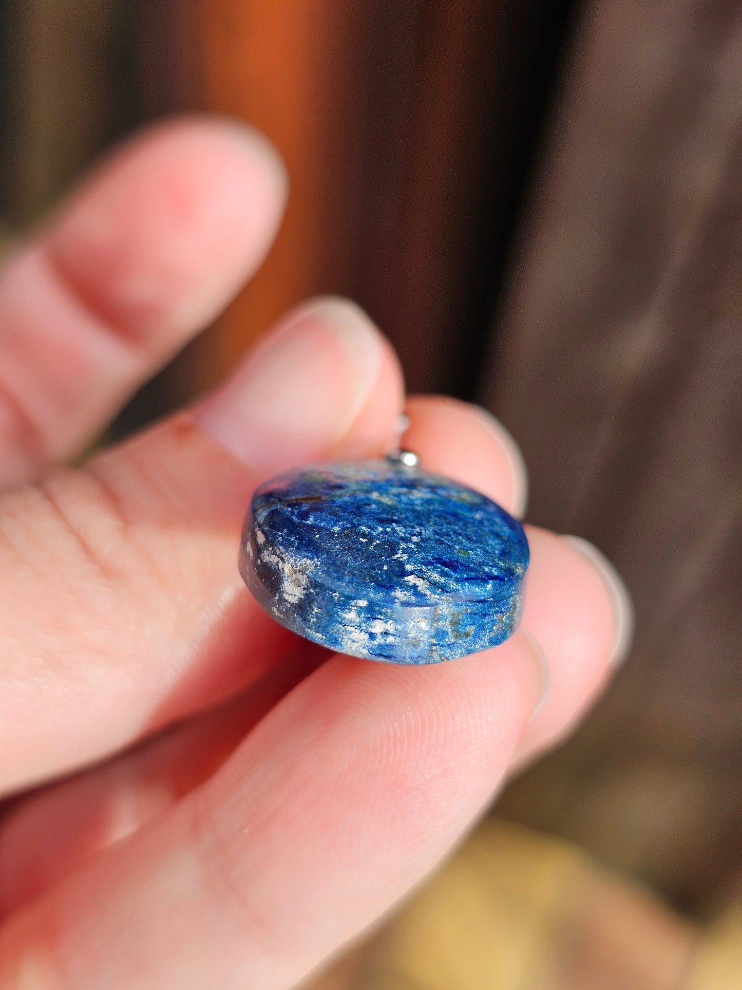 Pendentif en Azurite Malachite AZ3
