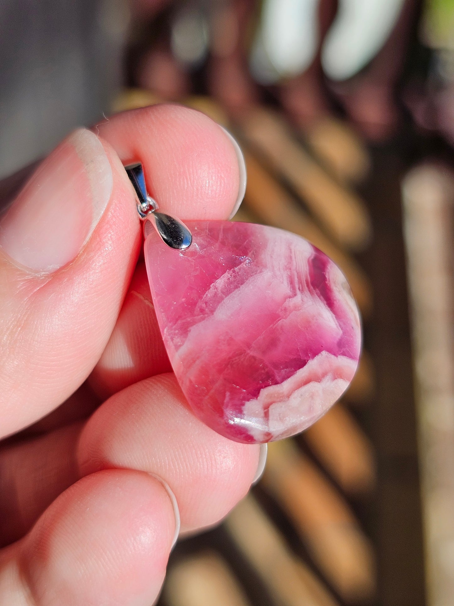 Pendentif en Cobaltocalcite n°4