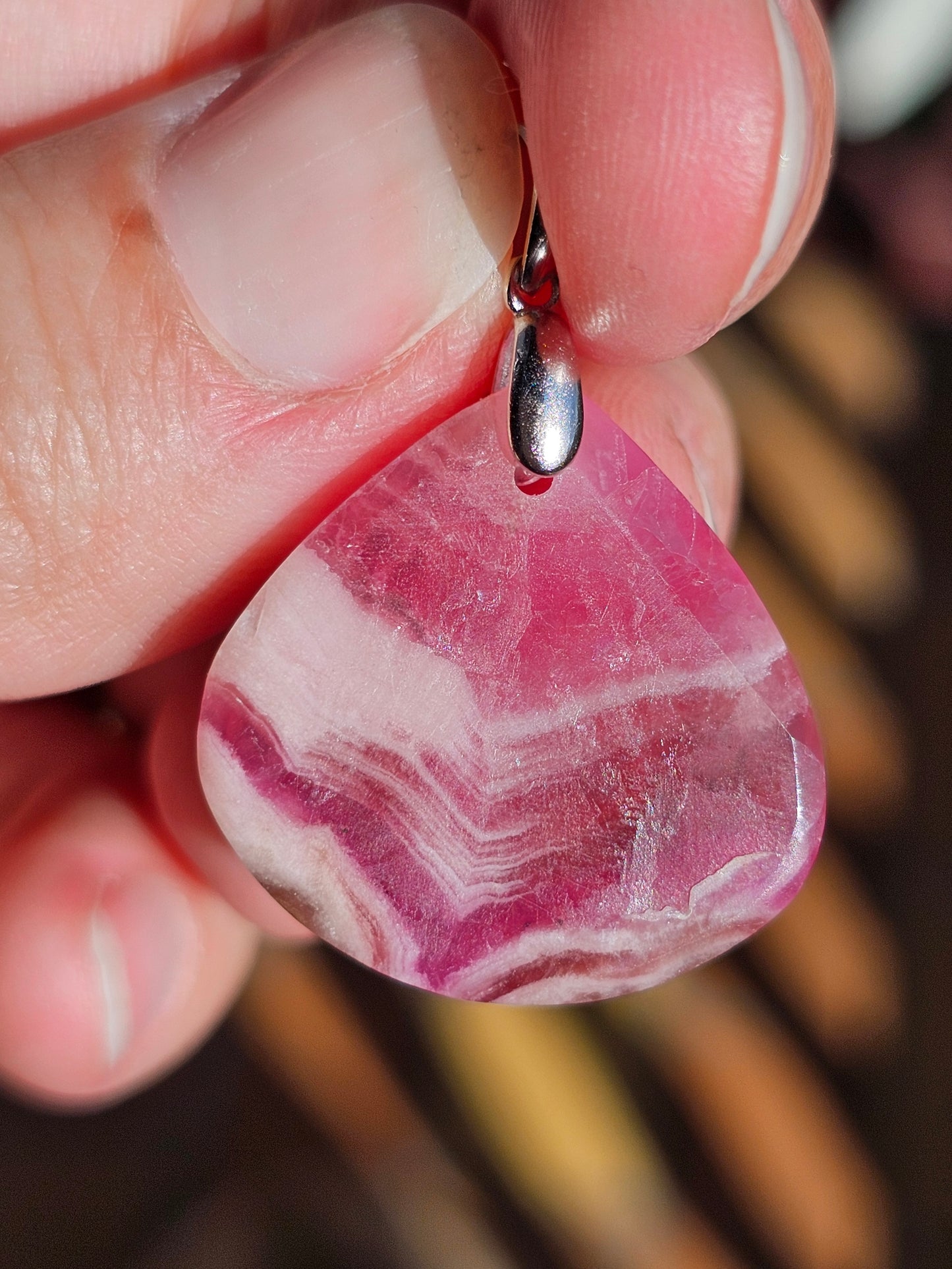 Pendentif en Cobaltocalcite n°4