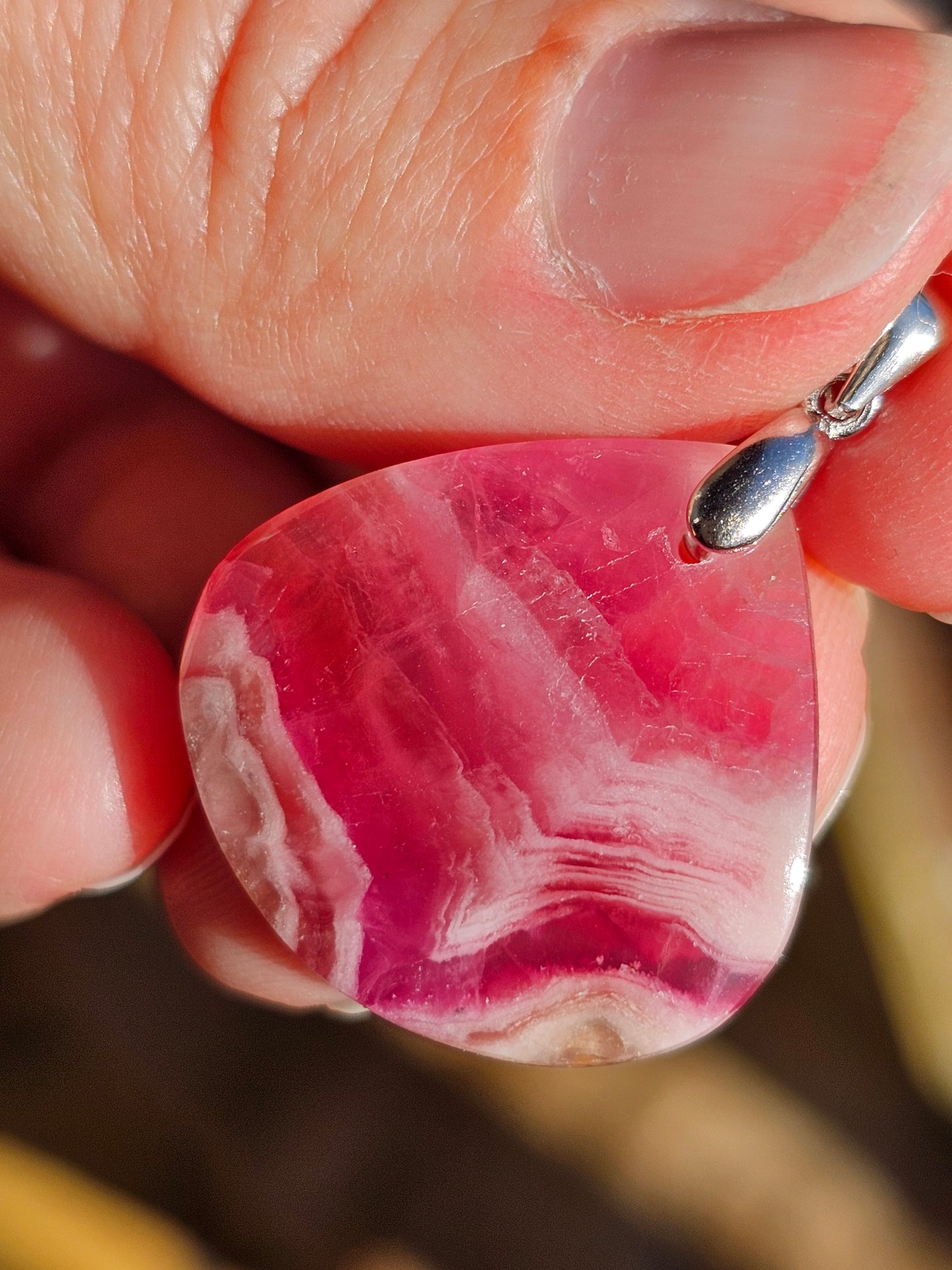 Pendentif en Cobaltocalcite n°4