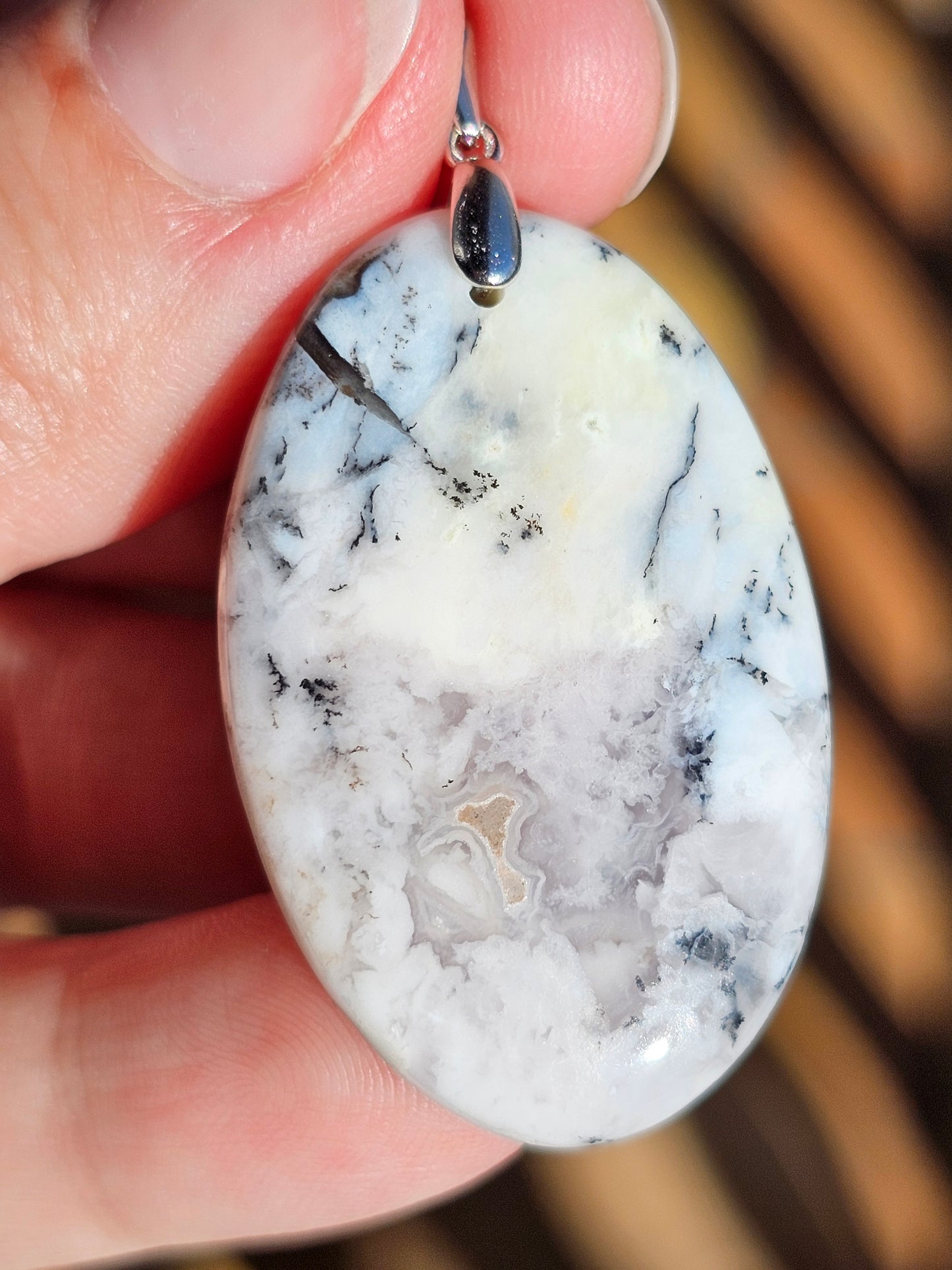 Pendentif en Opale dendritique OD3