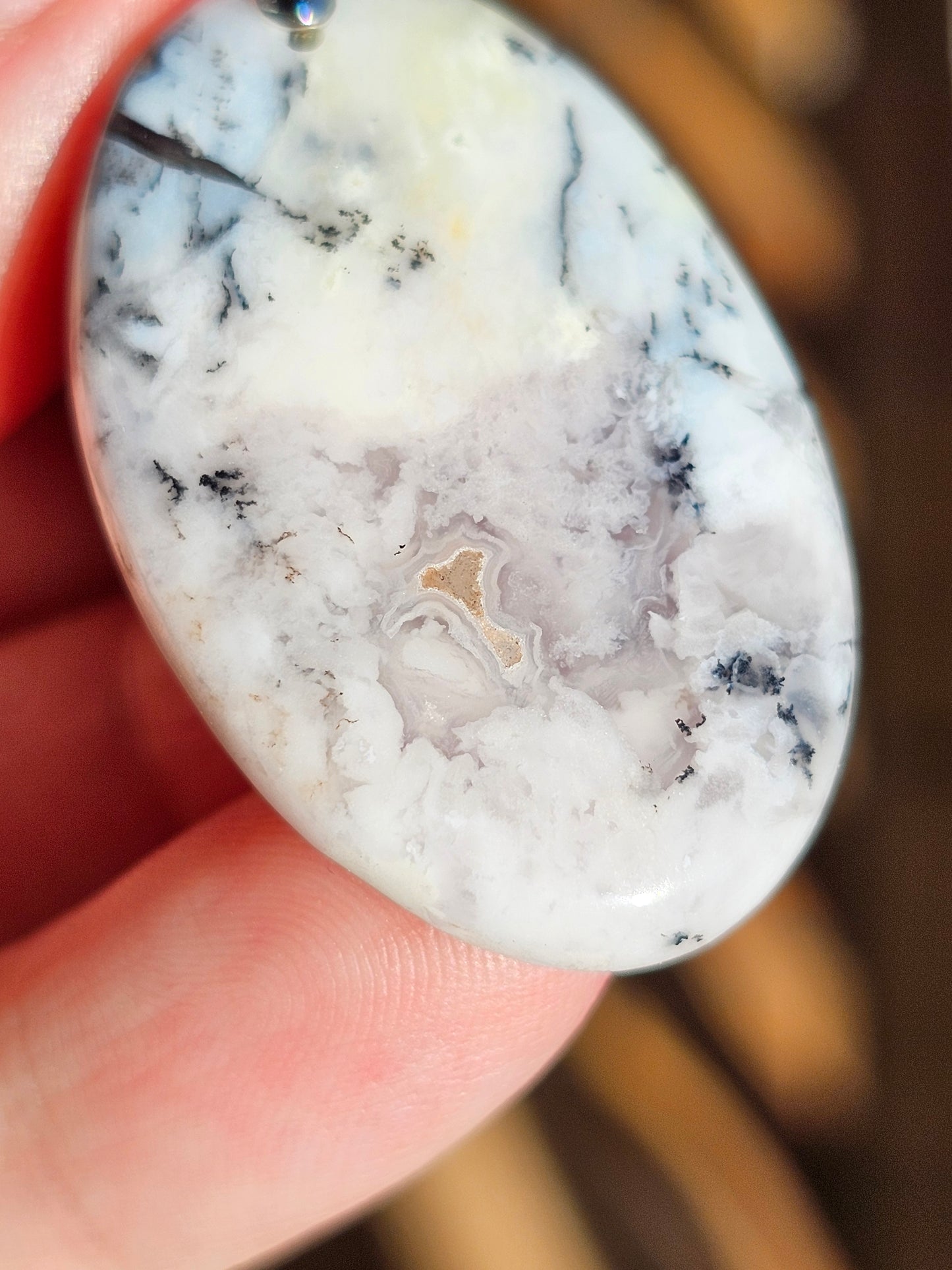 Pendentif en Opale dendritique OD3