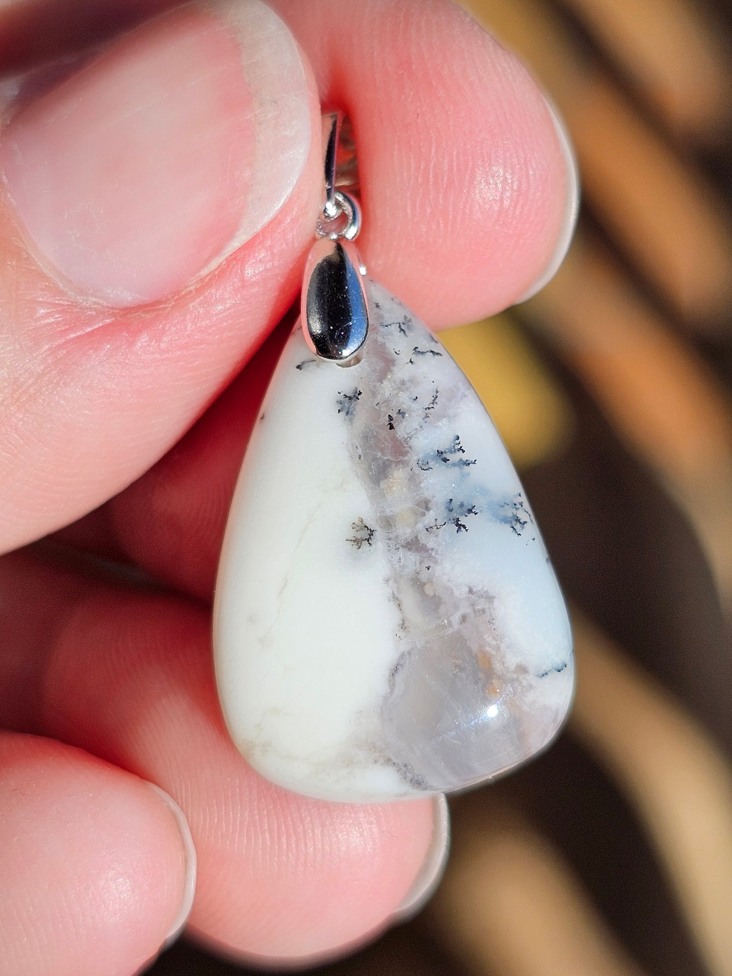 Pendentif en Opale dendritique OD4